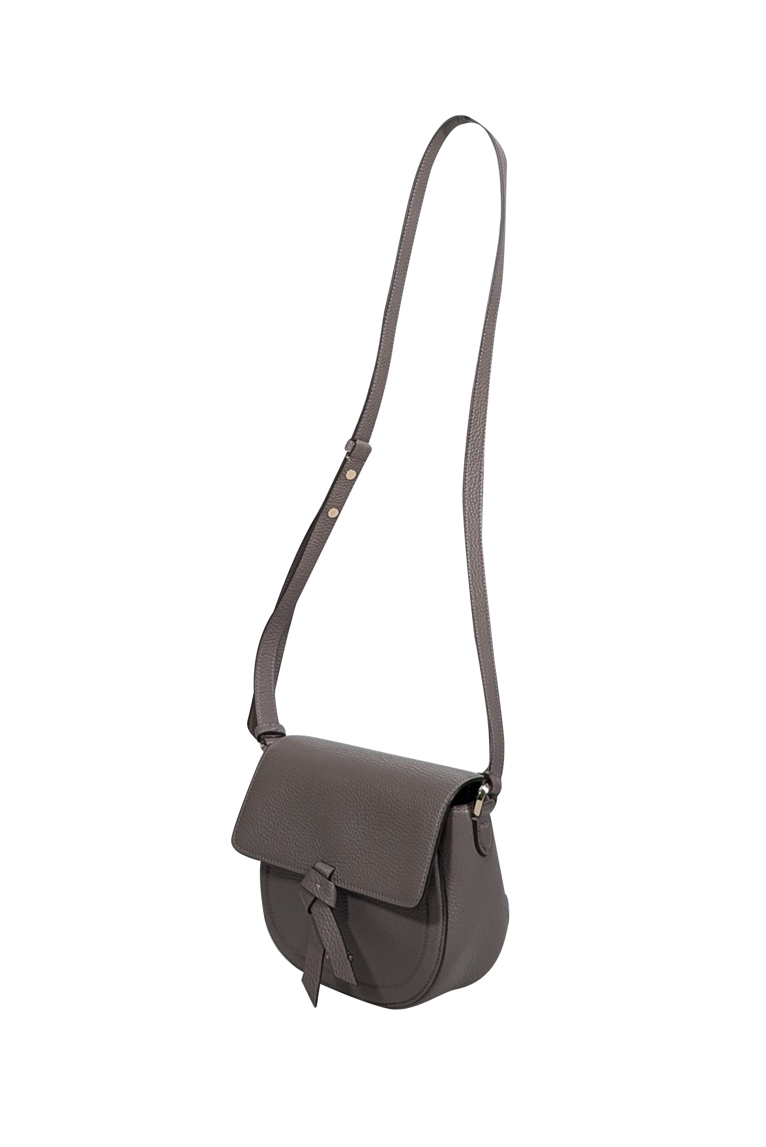 Kate Spade Grey Pebbled Leather Crossbody - A Timeless Chic Accessory