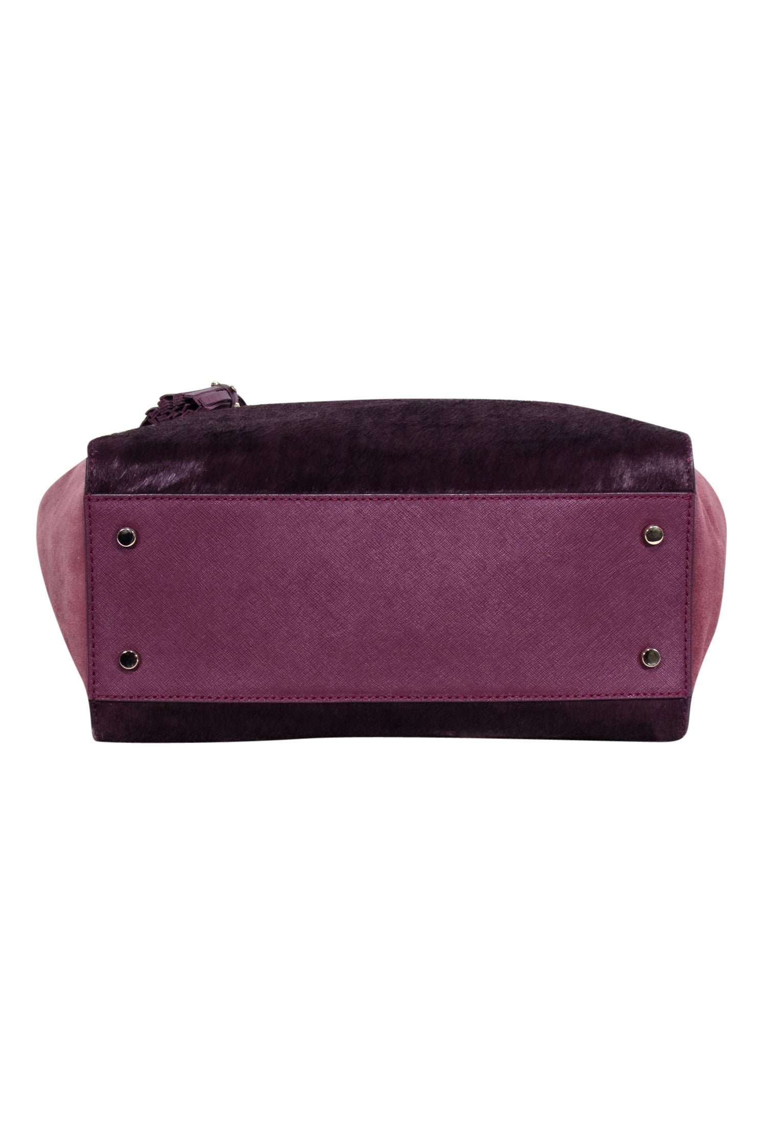 Kate Spade - Gorgeous Deep Plum Calf Hair Hadlee Tote