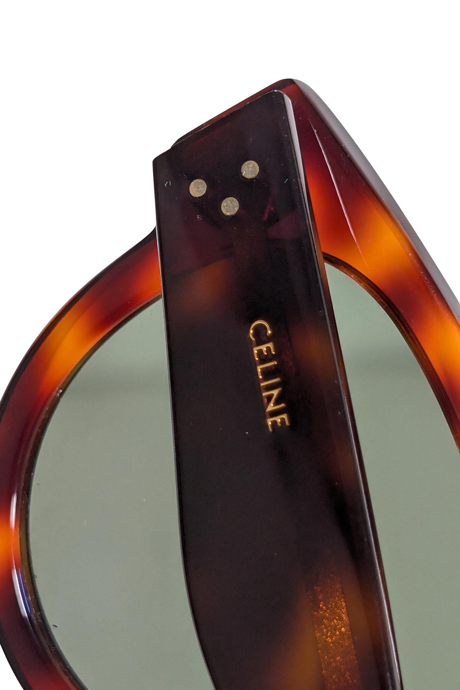 Celine's Stunning Brown Tortoise Rounded Sunglasses
