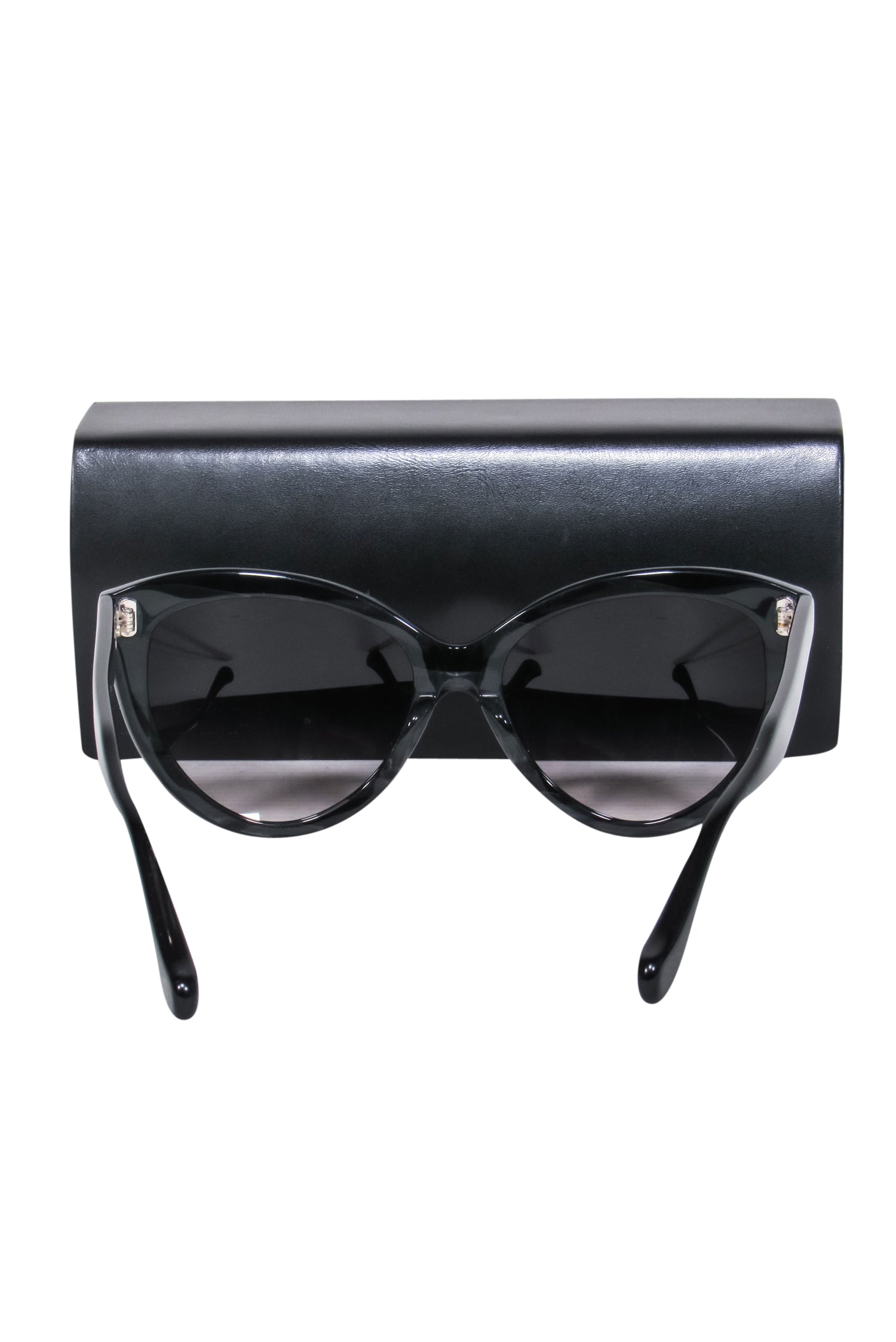 DITA Black Cat Eye Eclipse - Retro Chic Sunglasses