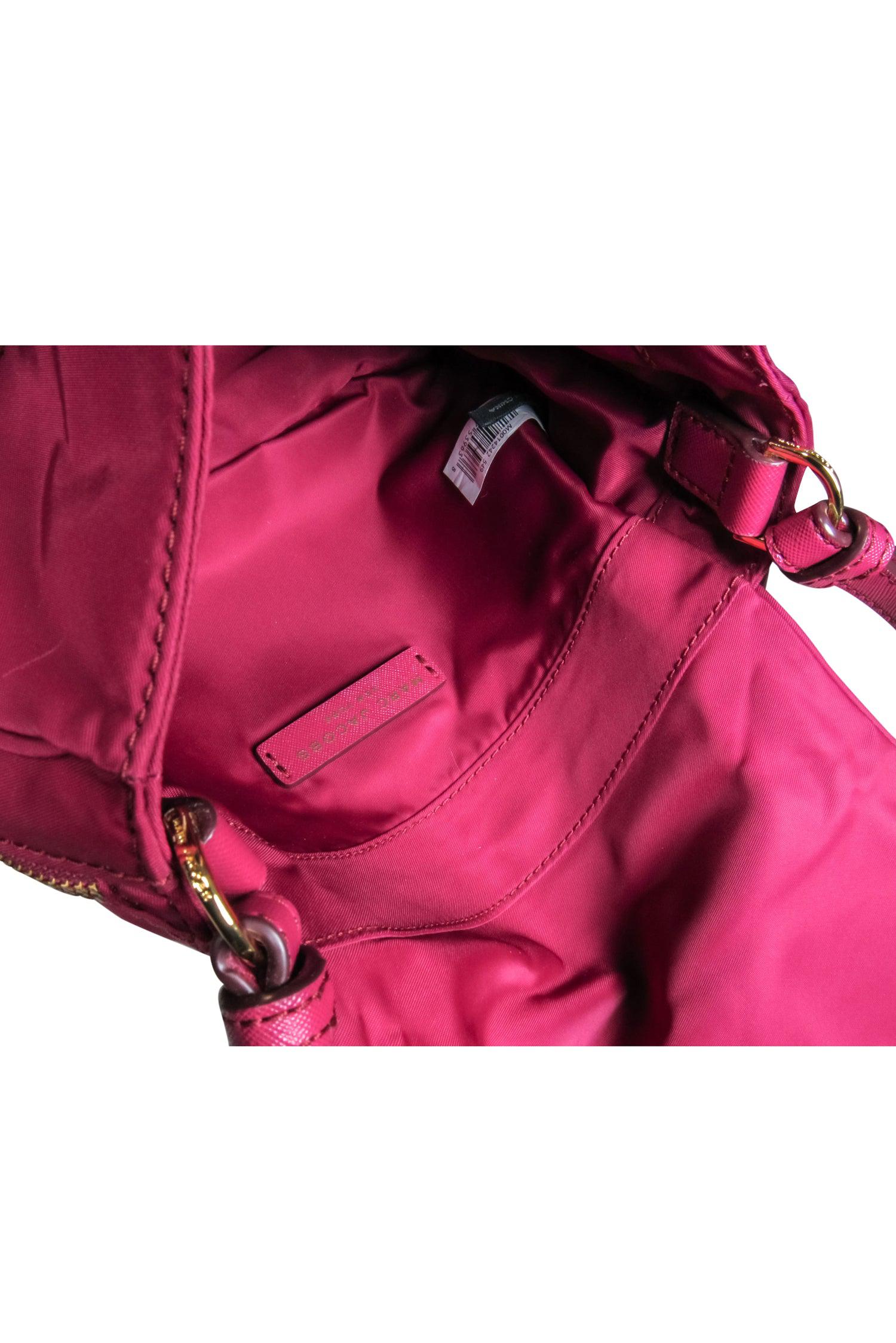 Marc Jacobs Magenta Pink Nylon Crossbody Bag - A Fashion Must-Have