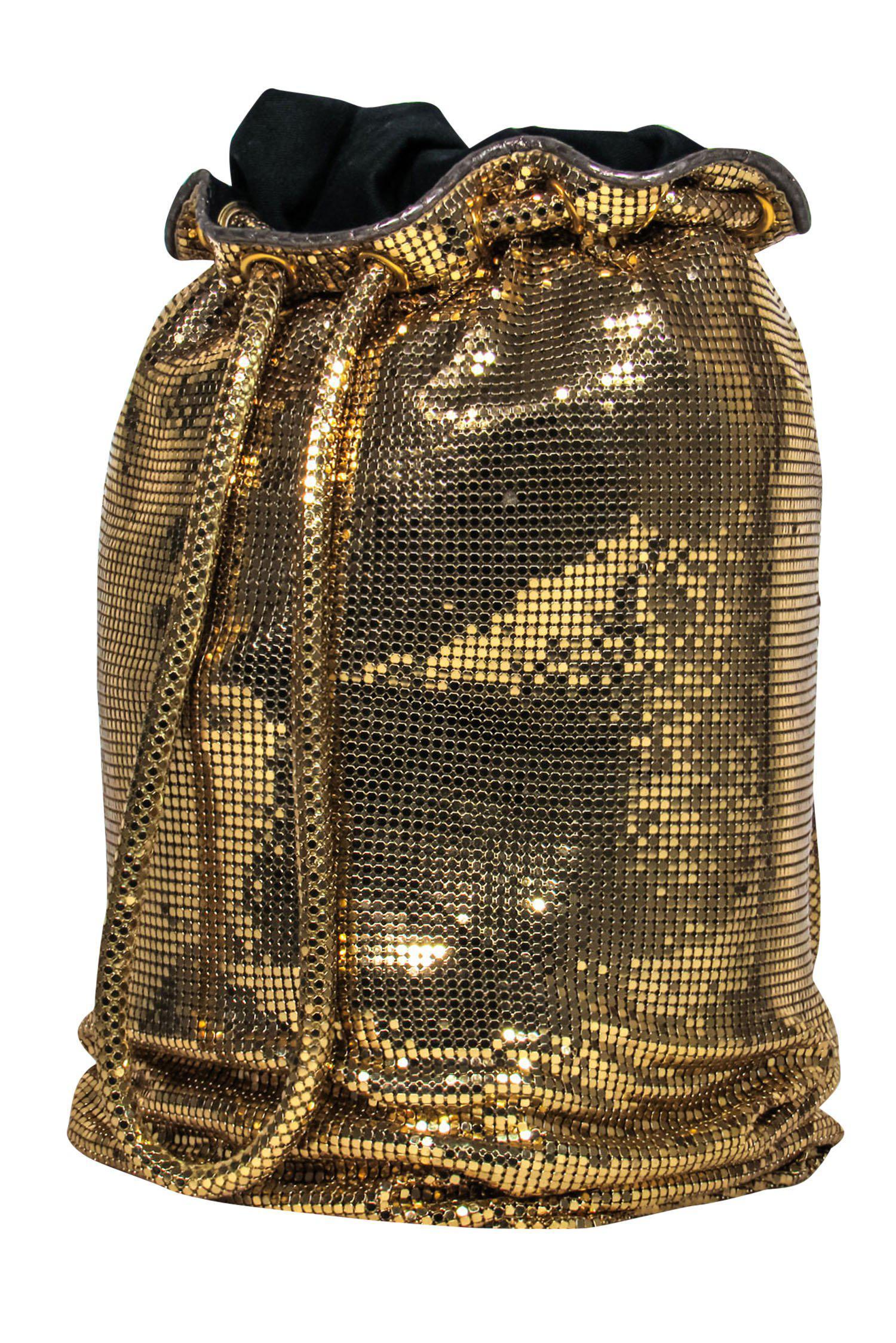 Halston Heritage Gold Chainmail Slouchy Hobo - The Ultimate Fashion Statement Bag