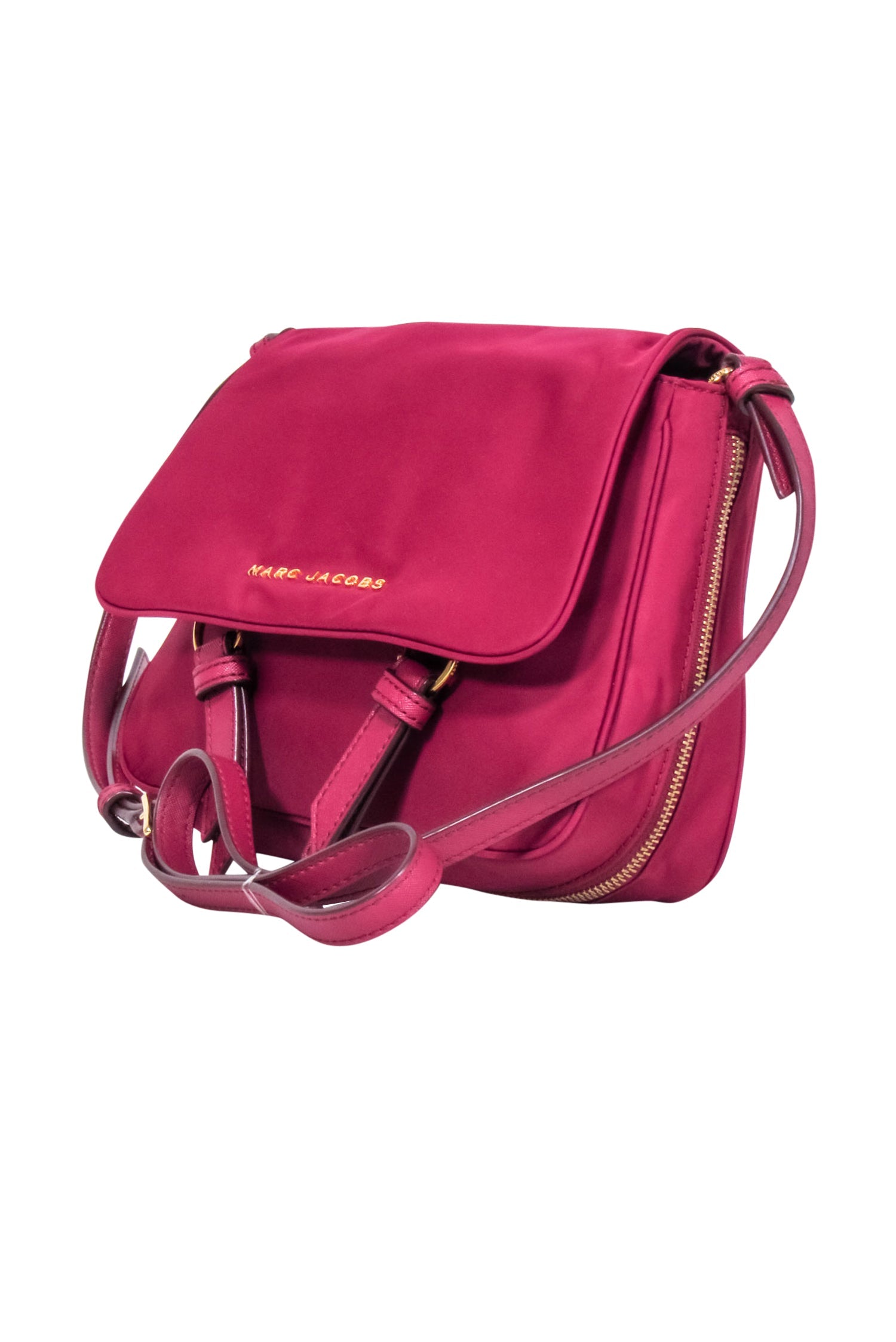 Marc Jacobs Magenta Pink Nylon Crossbody Bag - A Fashion Must-Have