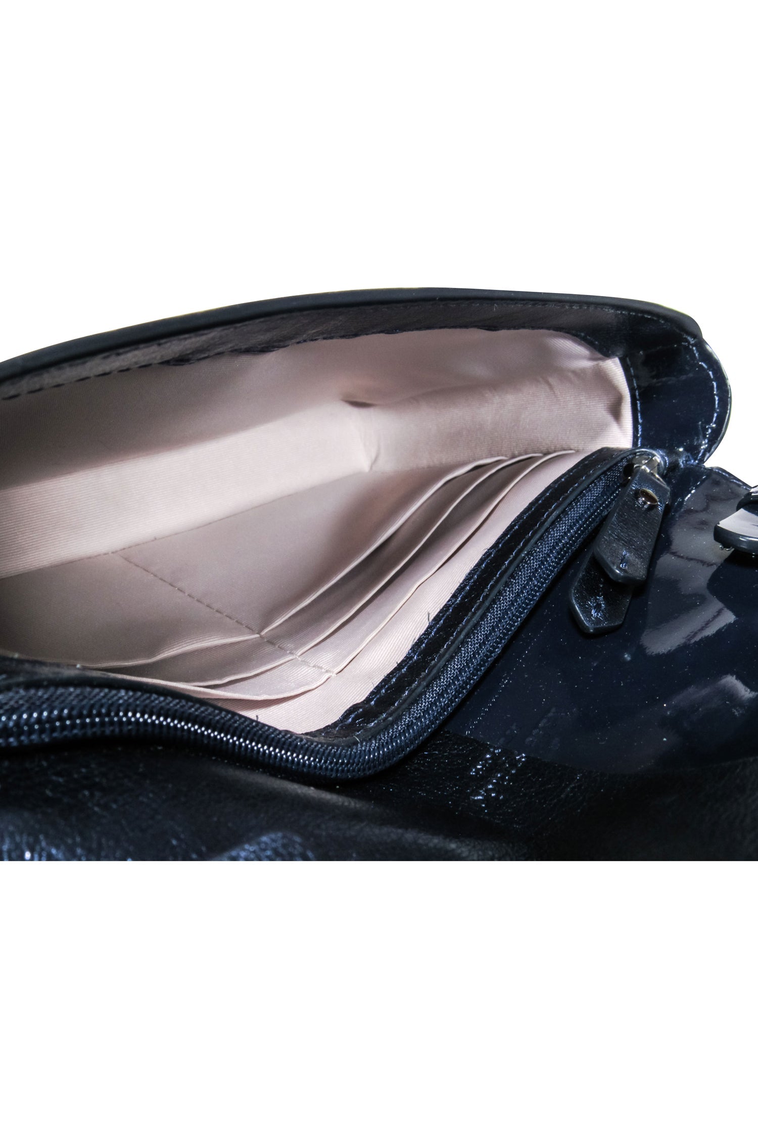Kate Spade Navy Leather & Patent Fold Over Crossbody: A Chic Accessory