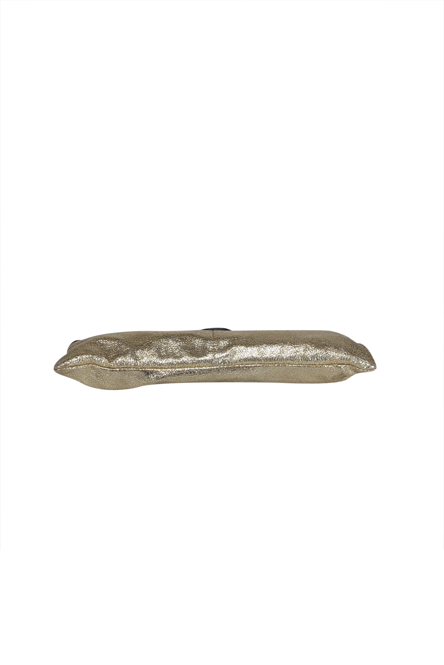 Chloe Gold Metallic Leather Long Clutch: A Glamorous Accessory