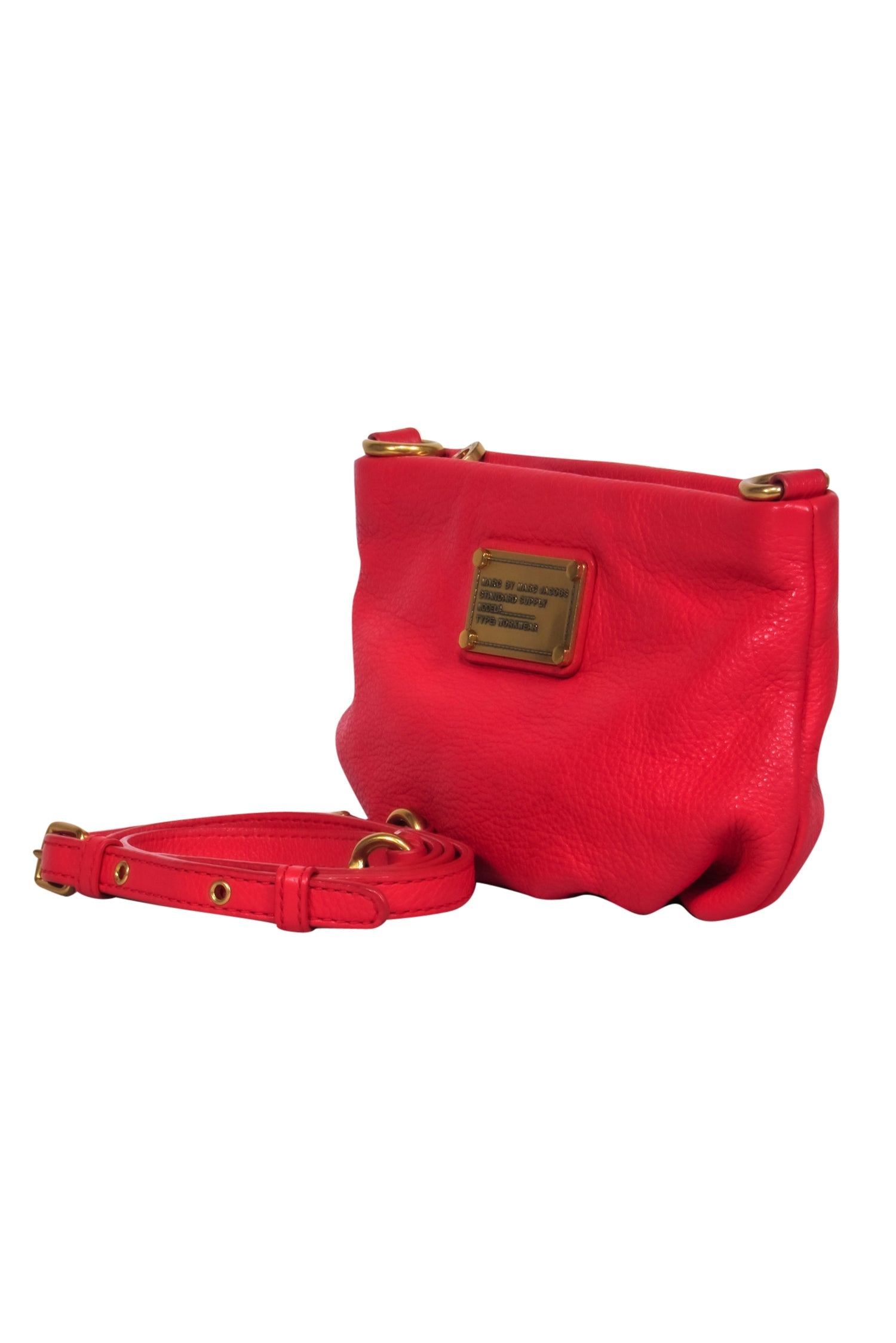 Marc by Marc Jacobs - Stunning Red Pebbled Leather Mini Crossbody Bag