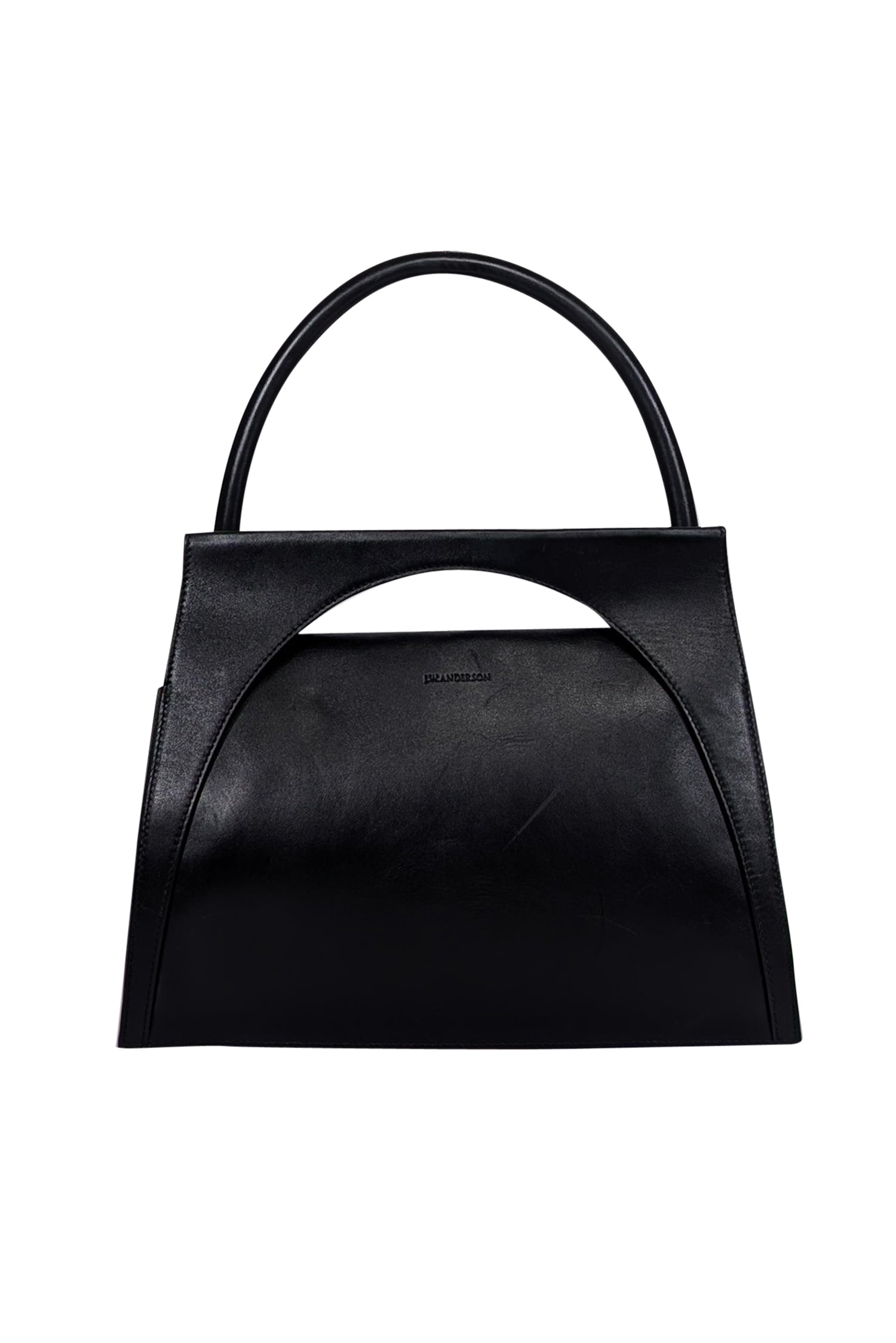 JW Anderson - Stunning Black Leather Large Moon Bag