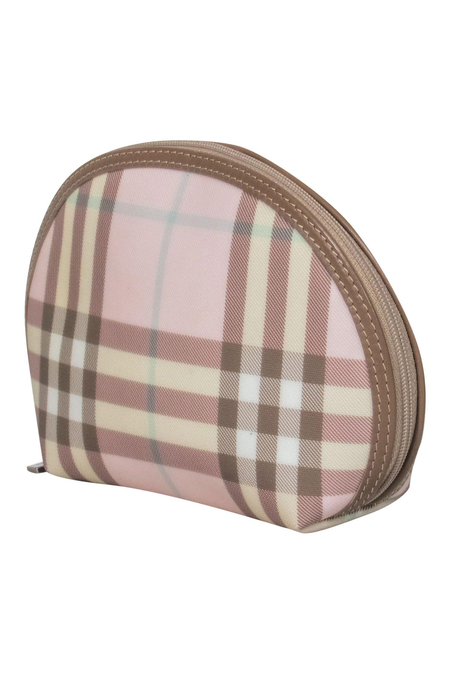 Burberry Pink Tartan Magic Pouch