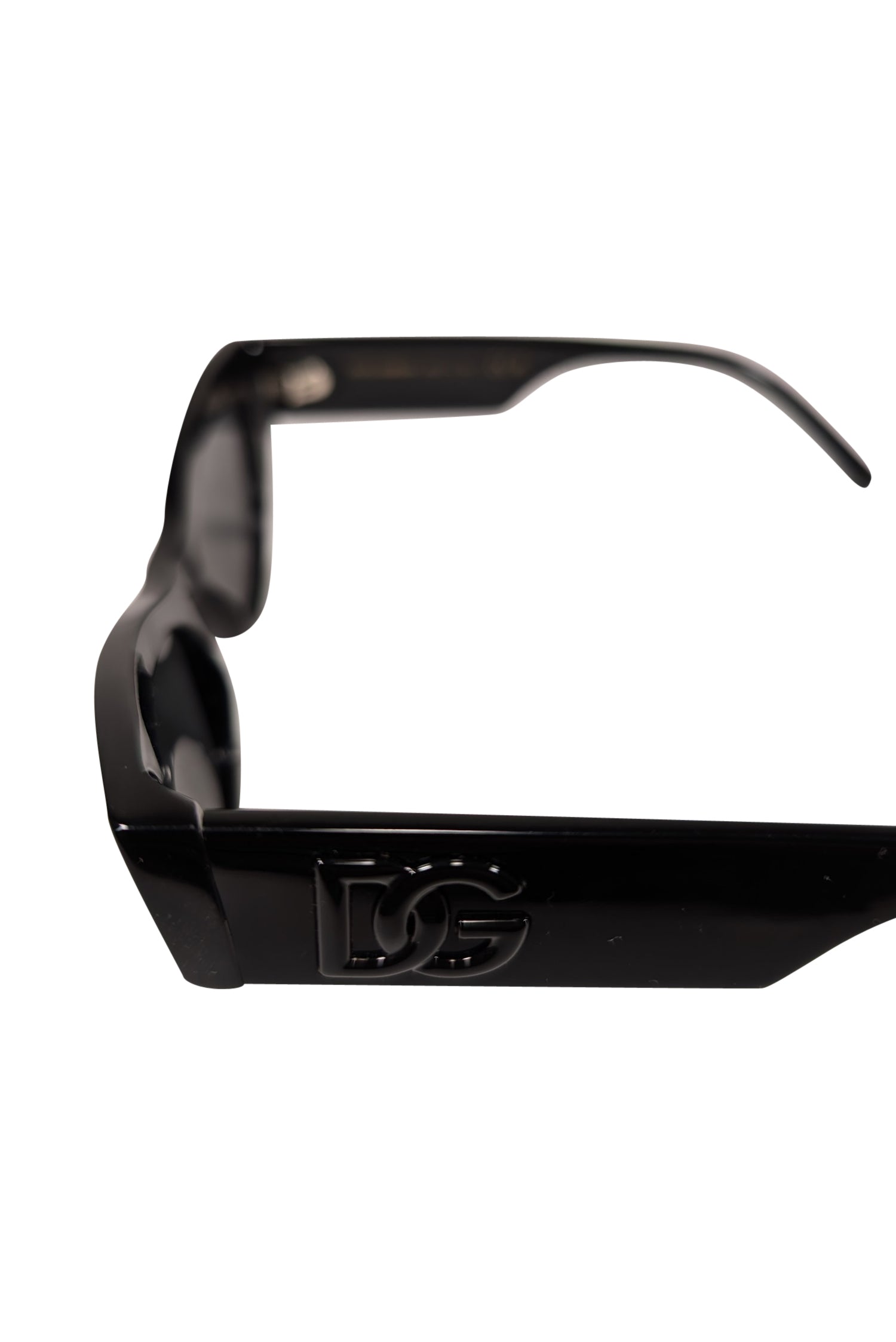 Dolce & Gabbana Black Slim Cat Eye Sunglasses: A Style Sensation