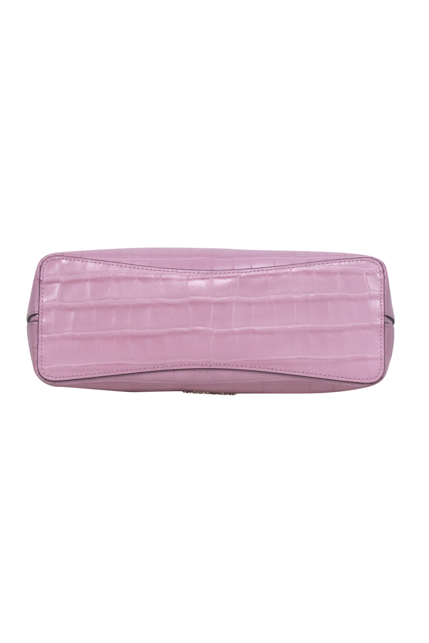 Kate Spade - Stunning Light Pink Croc Embossed Leather Crossbody Bag
