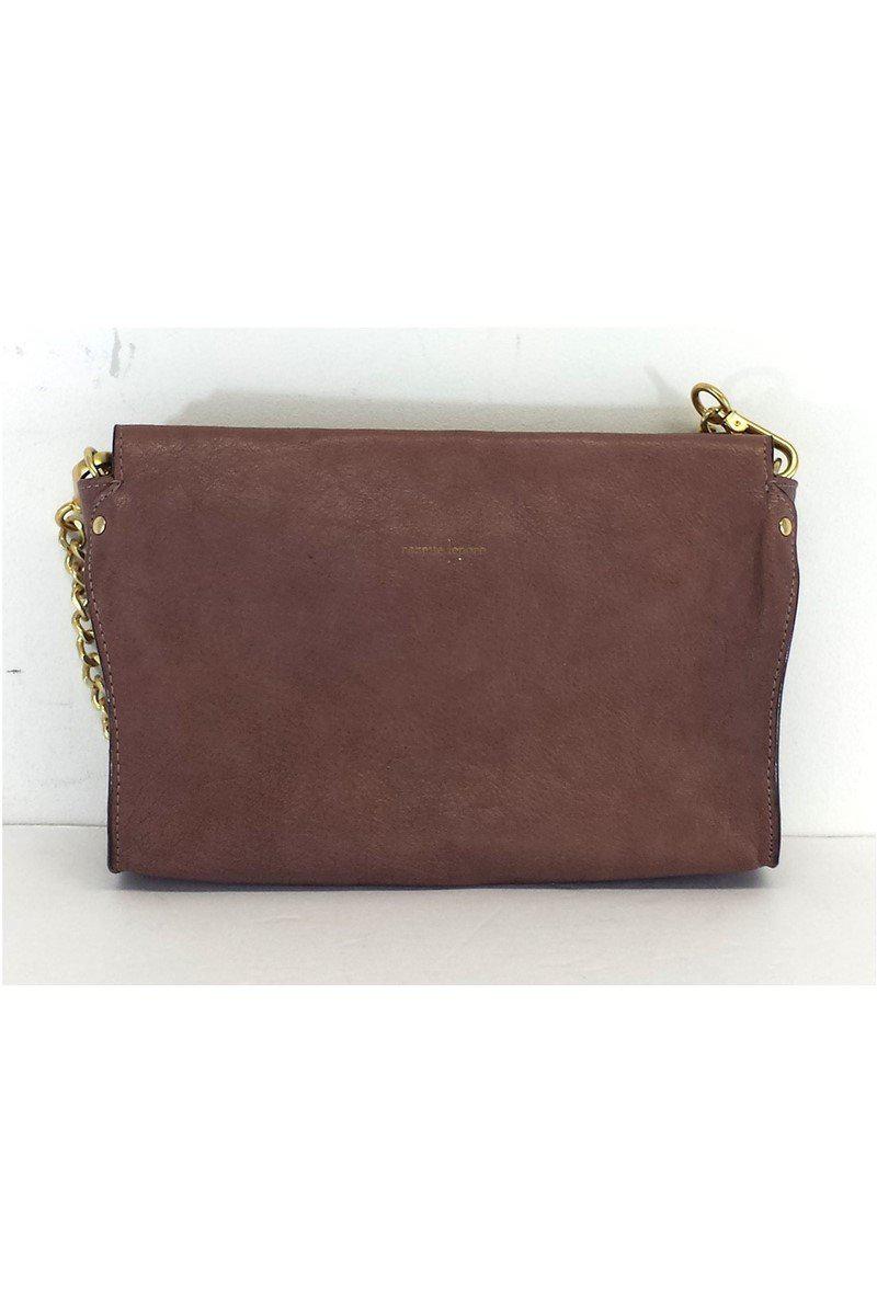 Nanette Lepore's Charming Mauve Leather Bow Shoulder Bag - A Must-Have!