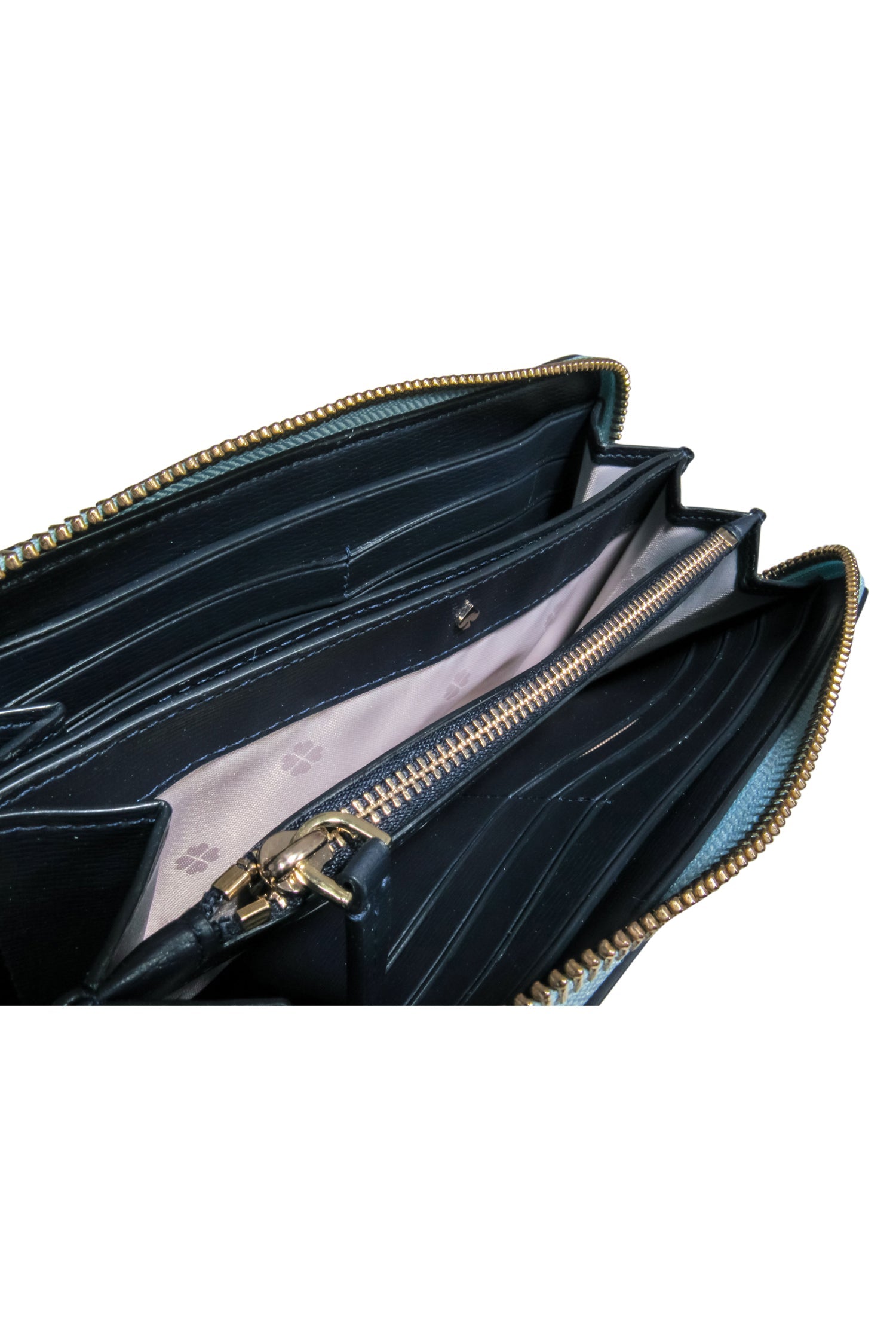 Kate Spade Aqua Blue Zip-Around Continental Wallet: A Must-Have for Stylish Girls!