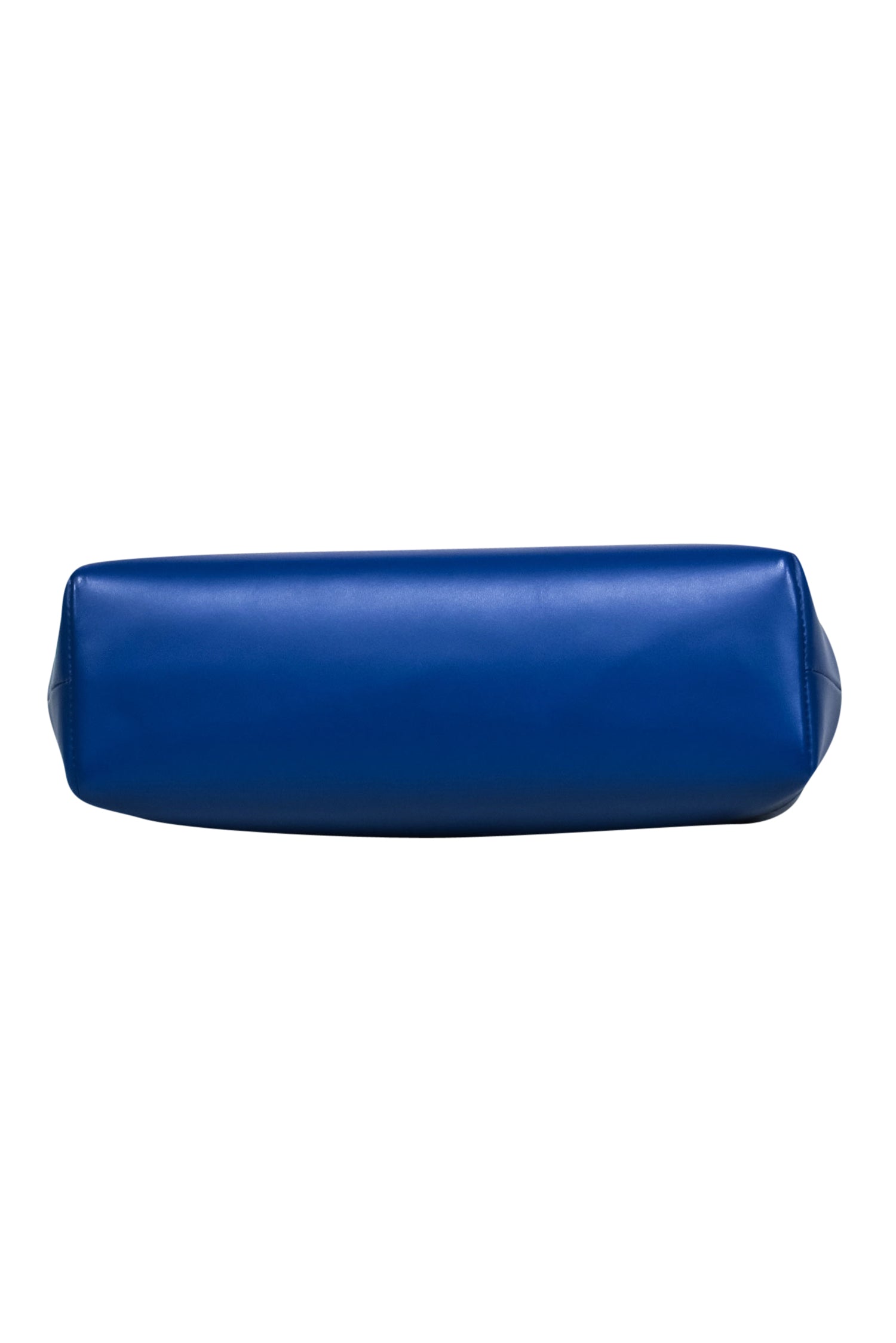Tammy & Benjamin's Stunning Cobalt Leather Shoulder Bag with Bronze Chain Strap