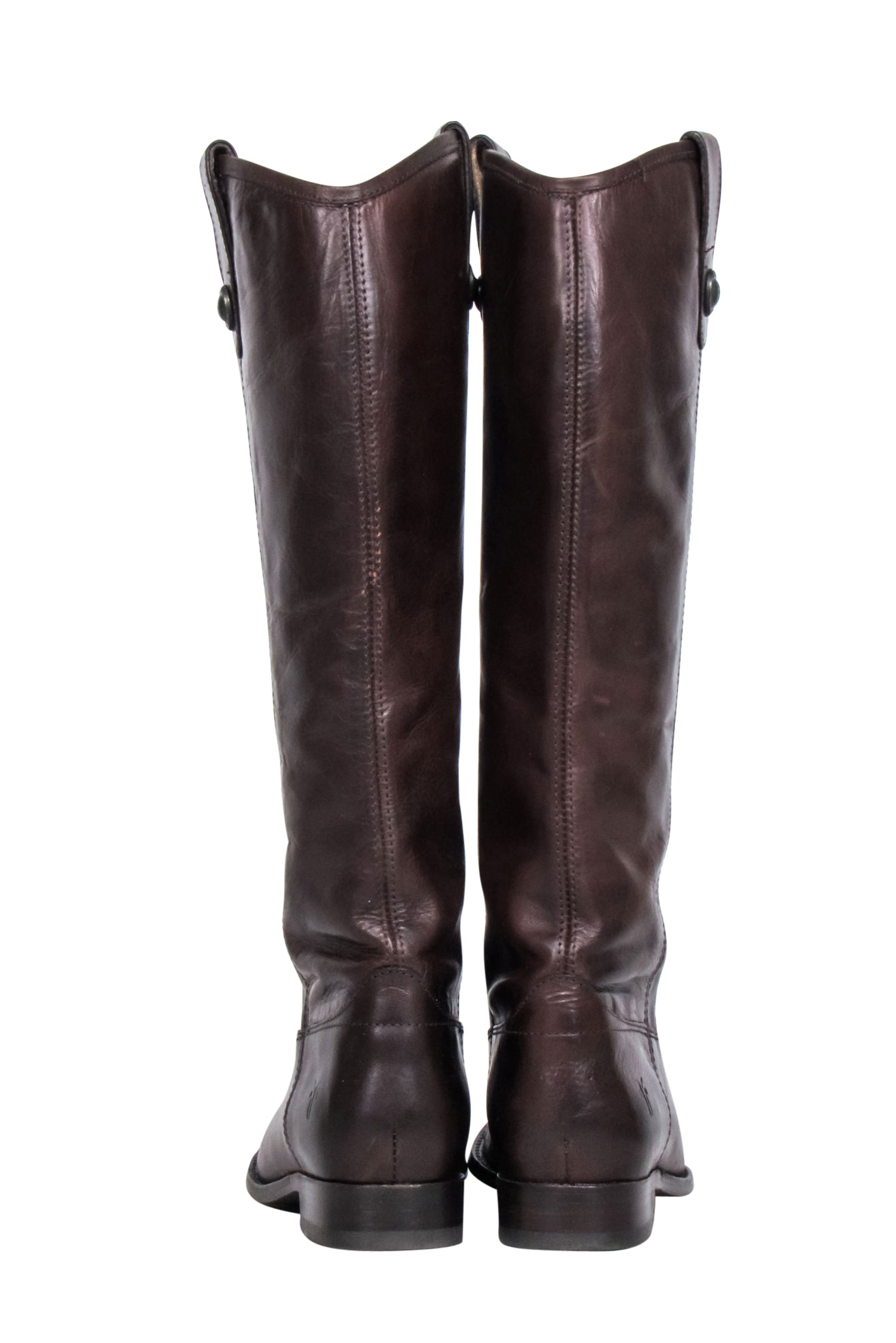 Frye Dark Brown Melissa Button Tall Boots - Size 5.5: Fall Fashion Essential!