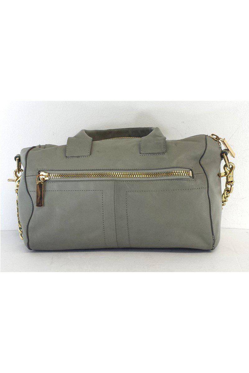 Botkier's Stunning Grey Leather Satchel - A Must - Have!