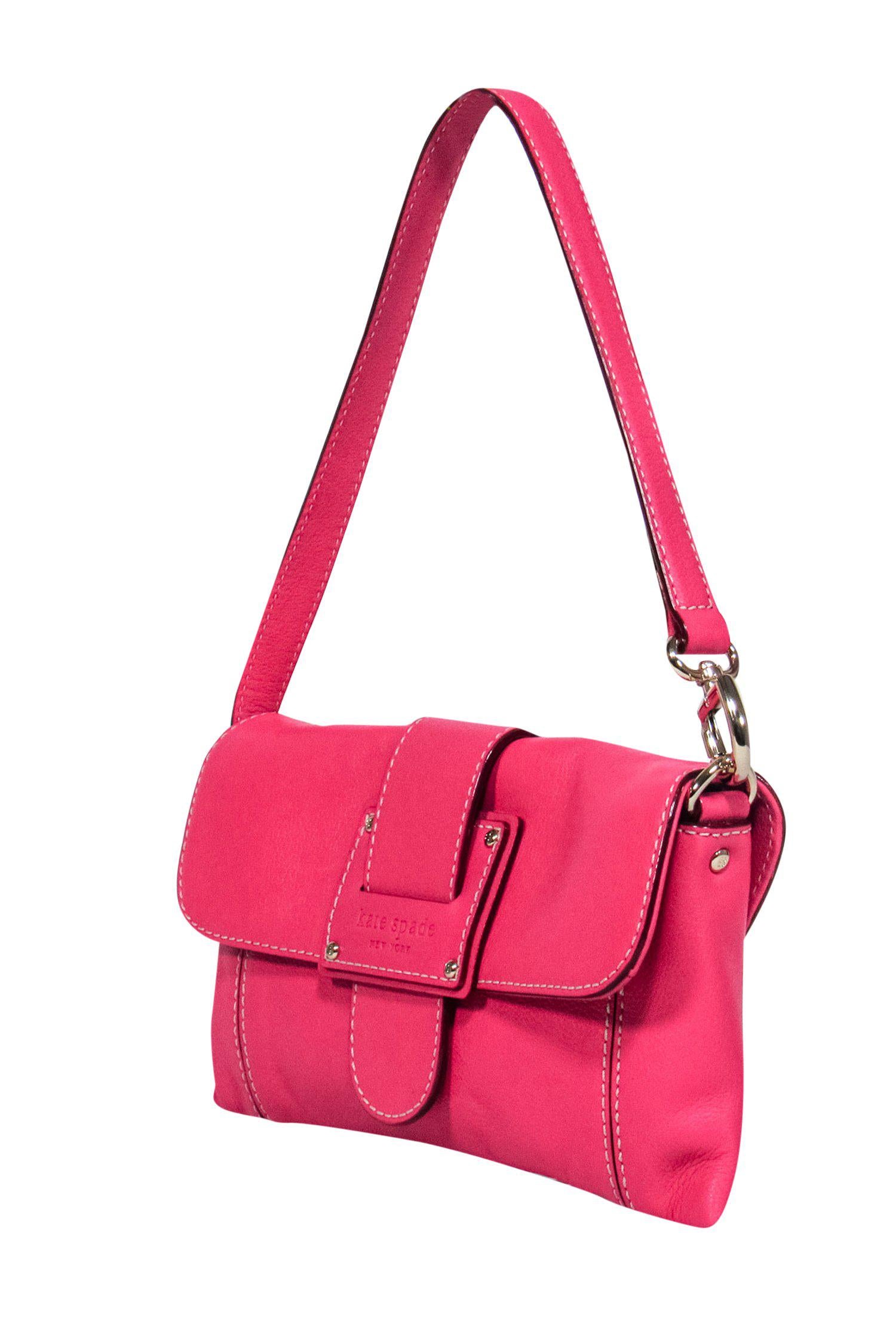 Kate Spade - Stunning Hot Pink Leather Mini Shoulder Bag