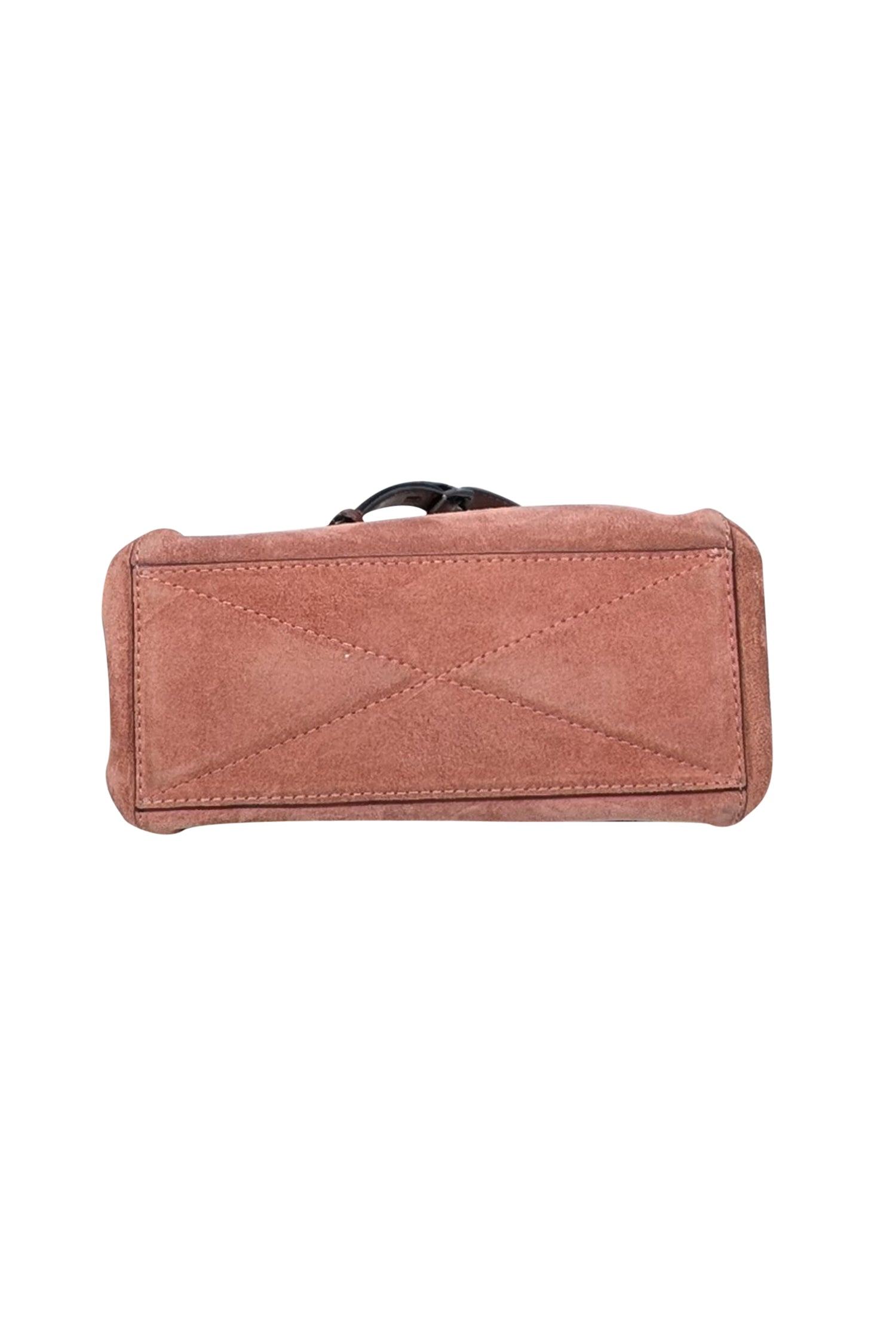 Rag & Bone - Stunning Mauve Suede Crossbody with Red & Brown Leather Accents