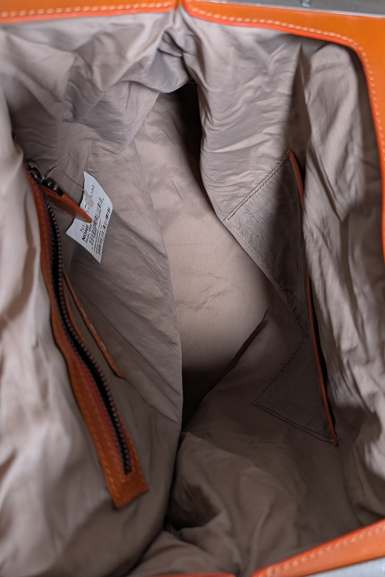 Marni - Stunning Orange Soft Leather Oversized Shoulder Bag