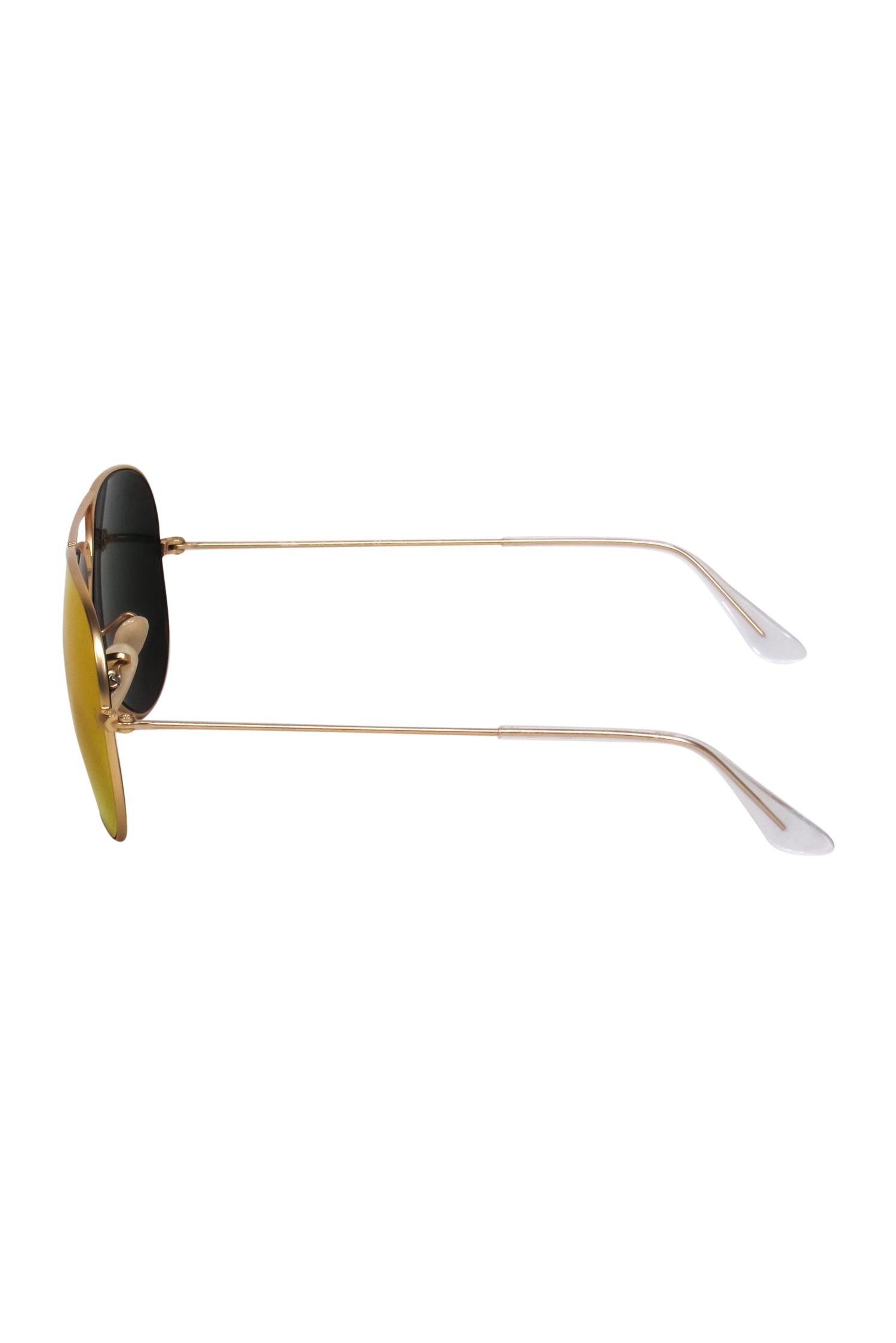 Ray-Ban Gold Reflective Aviator Sunglasses - The Ultimate Style Statement