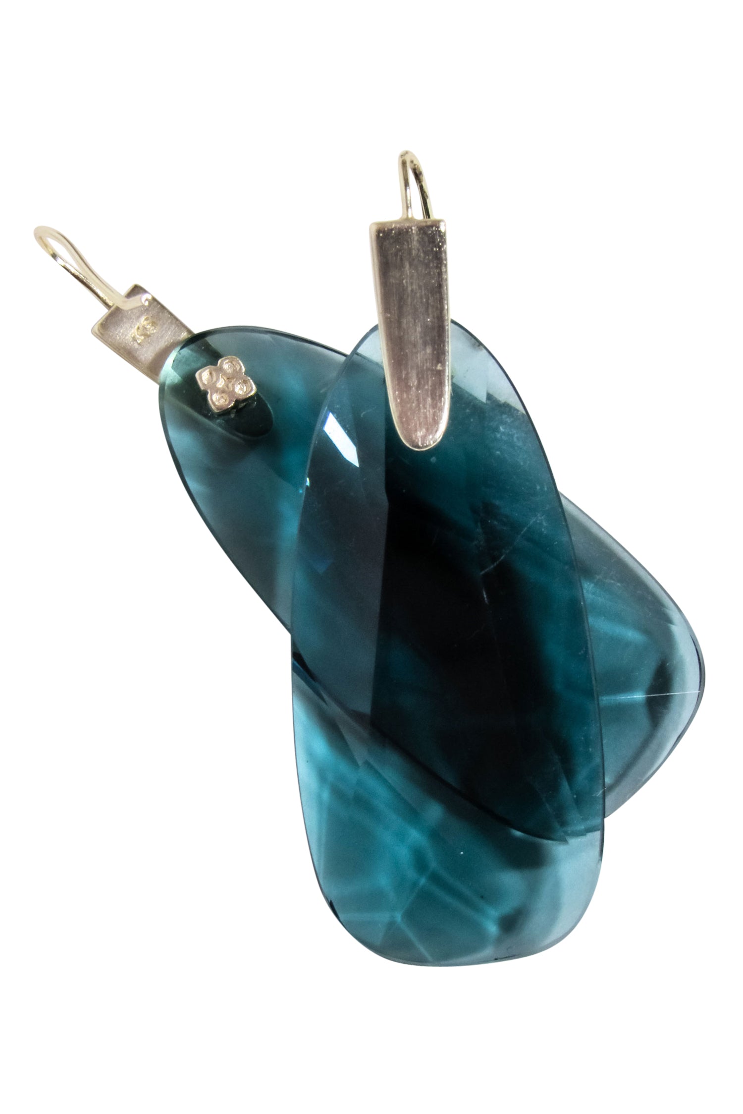 Kendra Scott's Enchanting Dark Teal Dangle Earrings