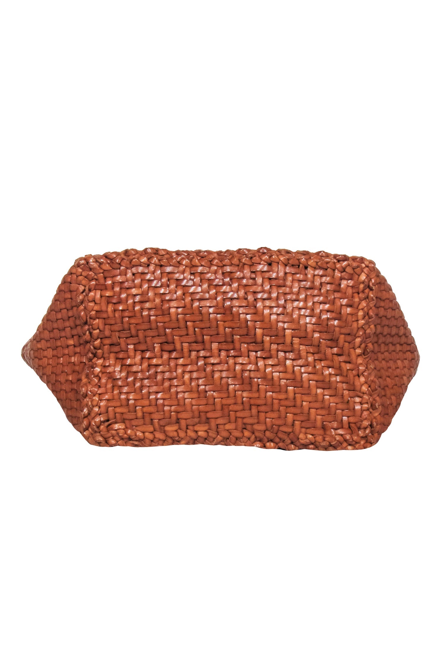 Loeffler Randall - Stunning Tan Woven Maya Handbag with Playful Leopard Tie