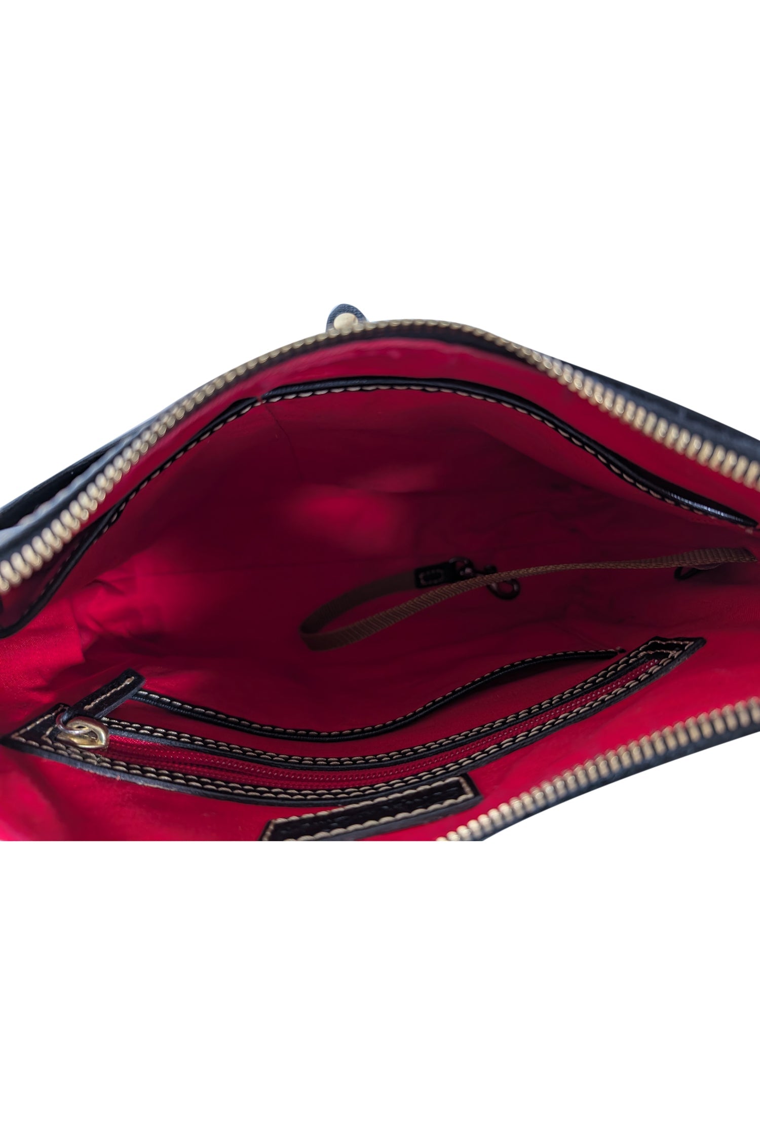 Dooney & Bourke - Stylish Black Leather Crossbody Bag