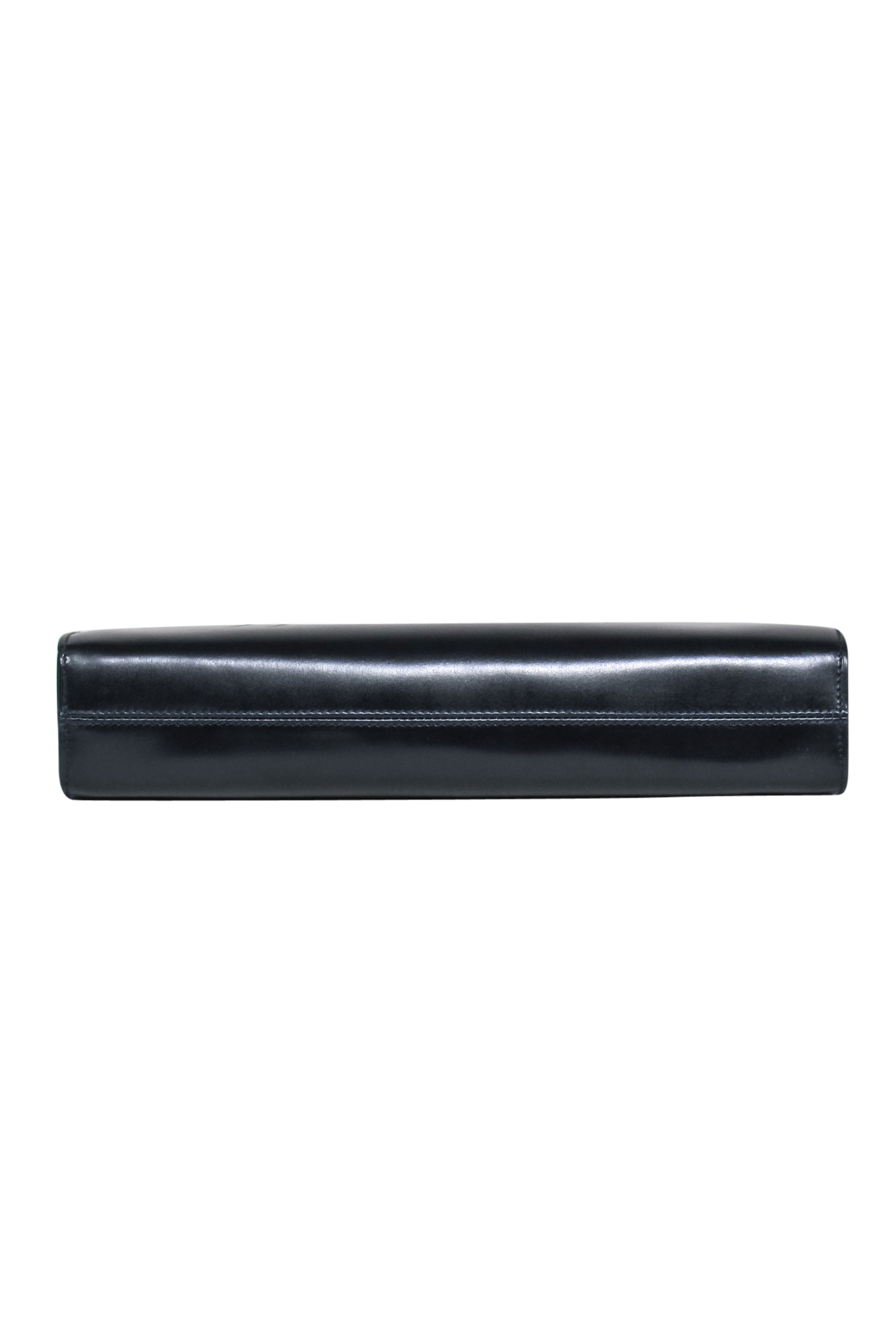 Ferragamo - Stunning Black Leather Dina Clutch-Style Crossbody with Chain Strap