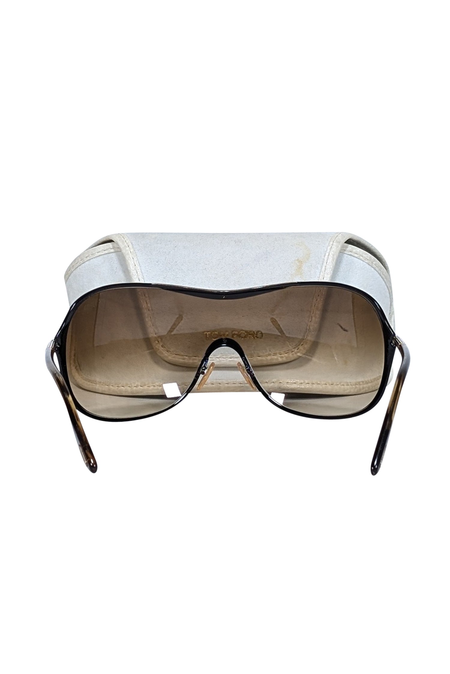 Tom Ford's Stunning Brown Ombre Oversized Sunglasses