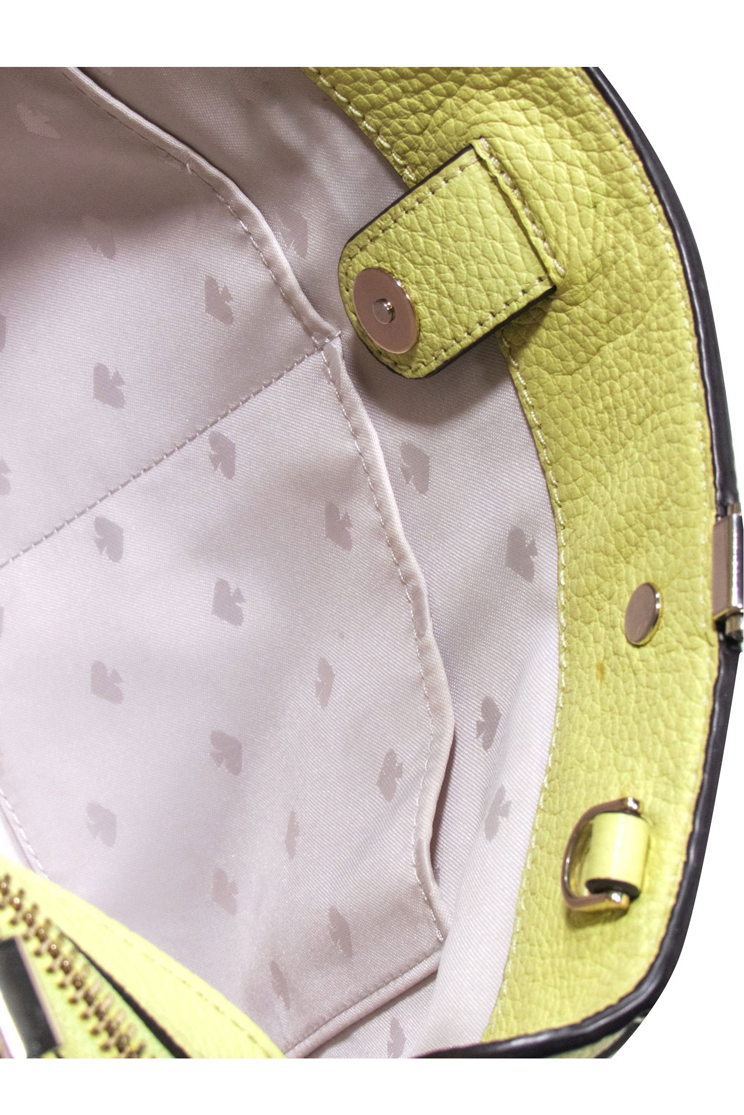 Kate Spade Neon Yellow Pebbled Leather Satchel - A Summer Must-Have!