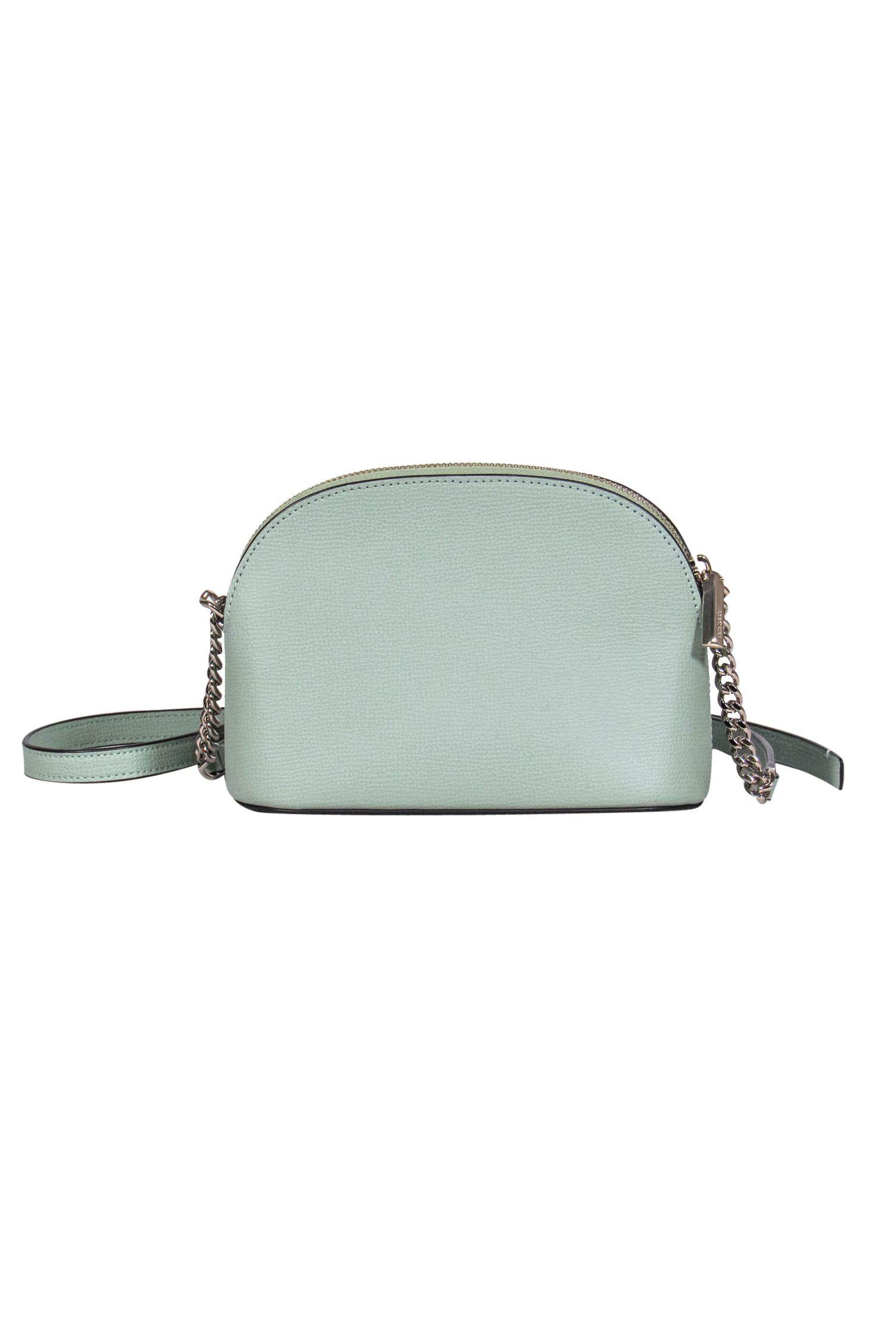 Kate Spade Mint Green Small Pebbled Leather Crossbody - A Spring Essential