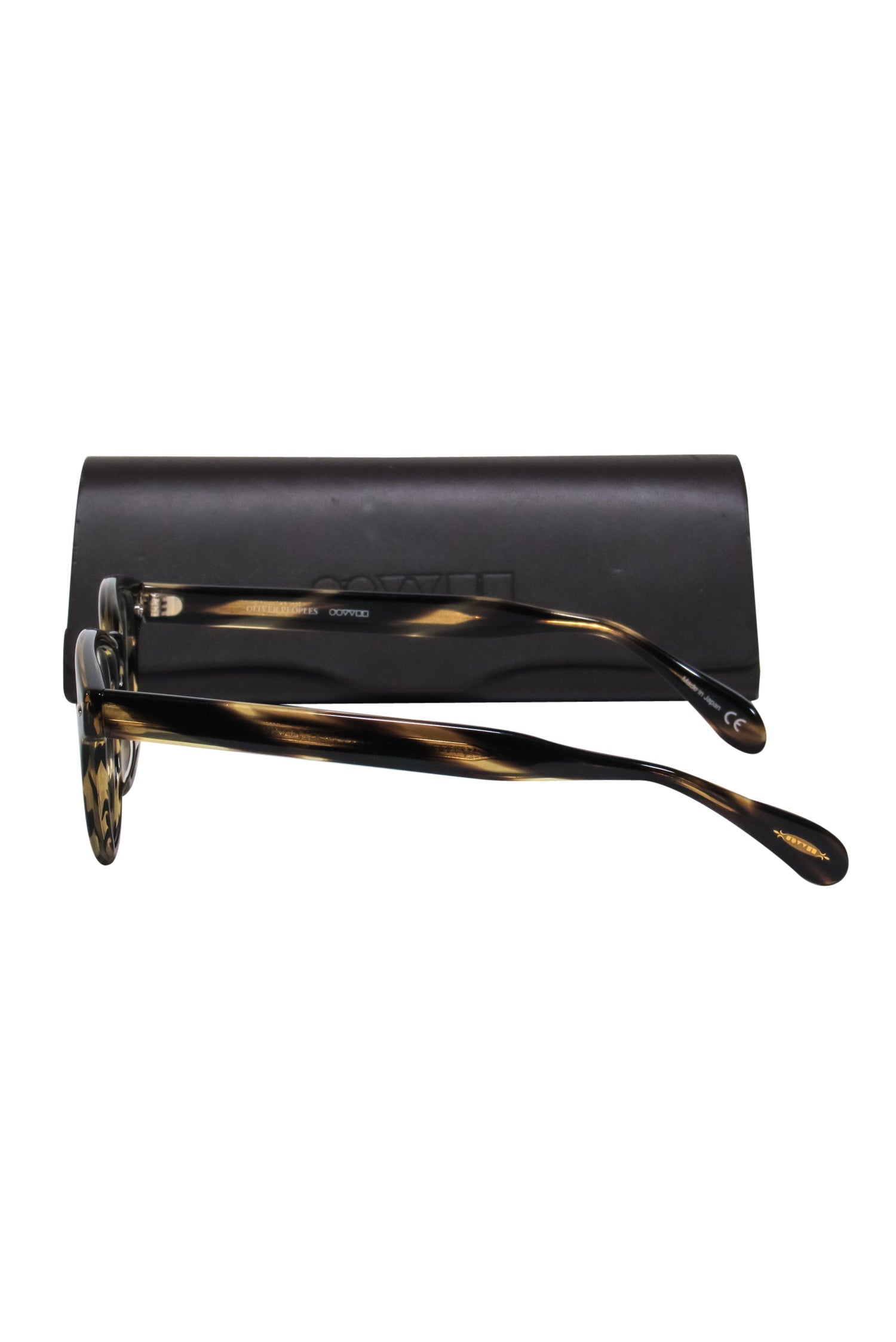 Oliver Peoples Brown Tortoise Shell Round Clear Glasses: A Fashion Statement!