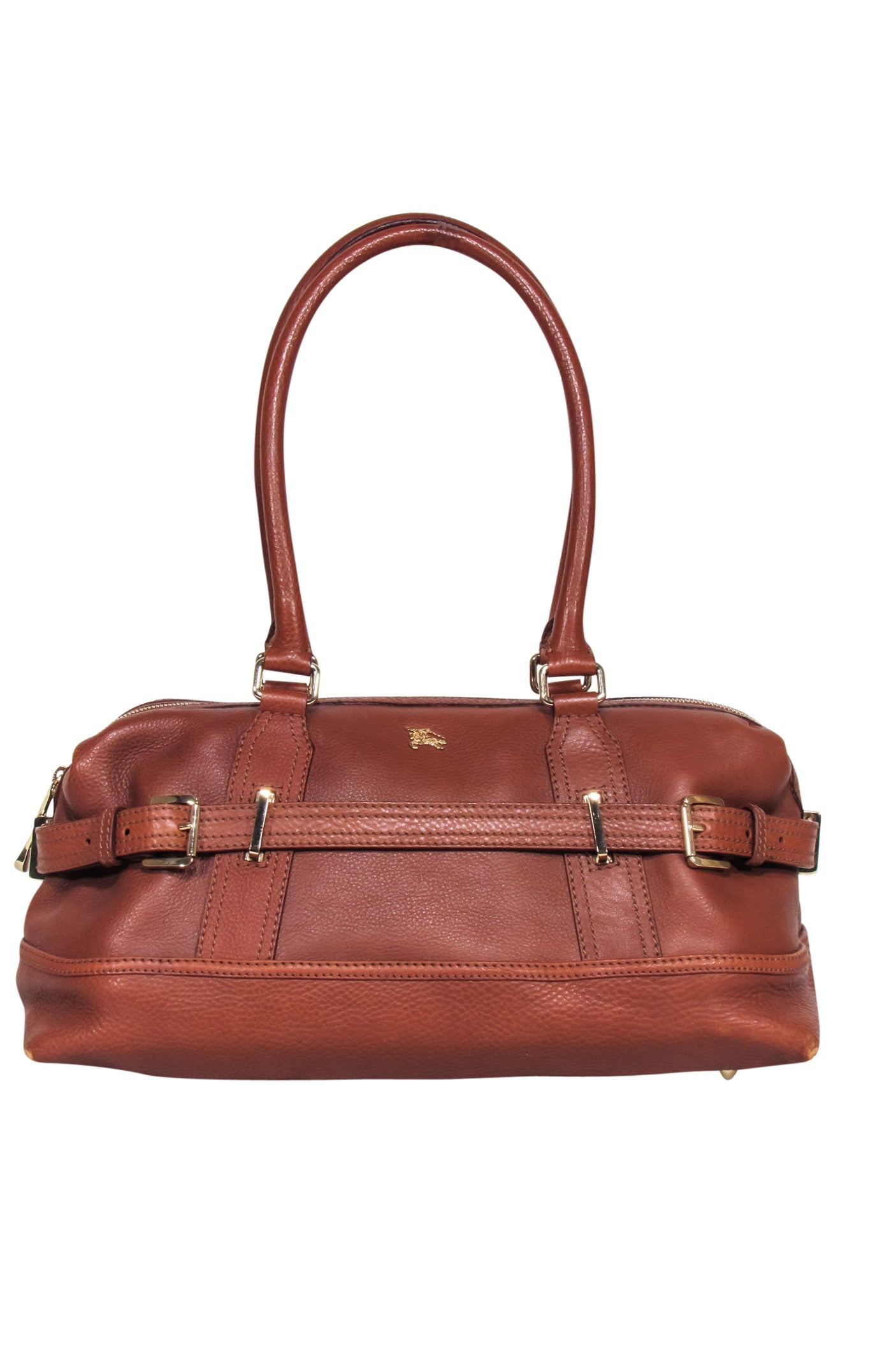 Burberry Tan Luxury Long Leather Bag