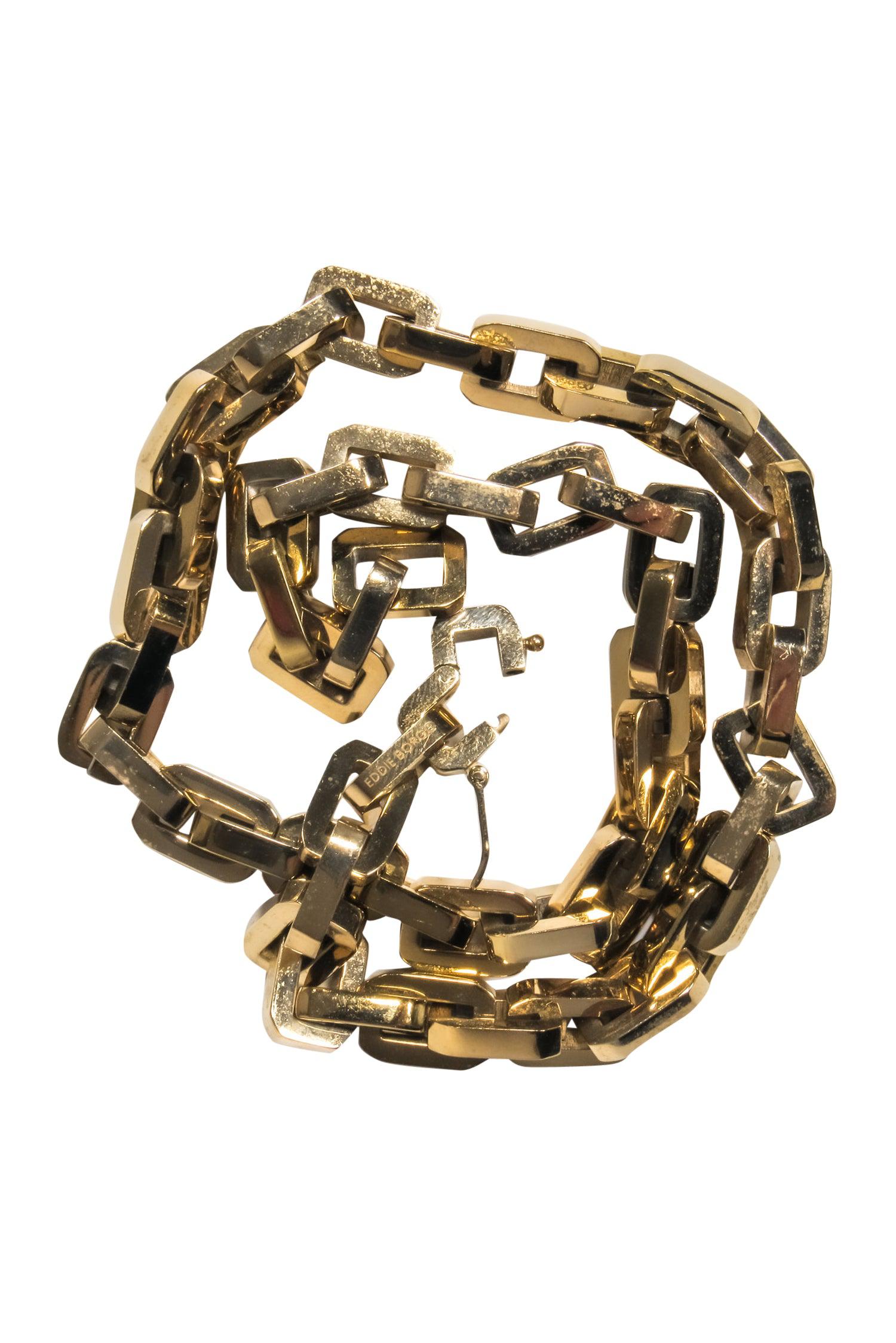 Eddie Borgo's Stunning Gold Chain Link Necklace