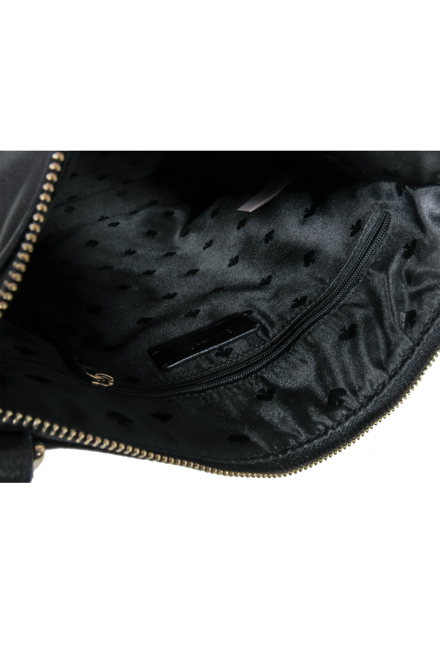 Kate Spade - Chic Black Nylon Small Square Crossbody Bag