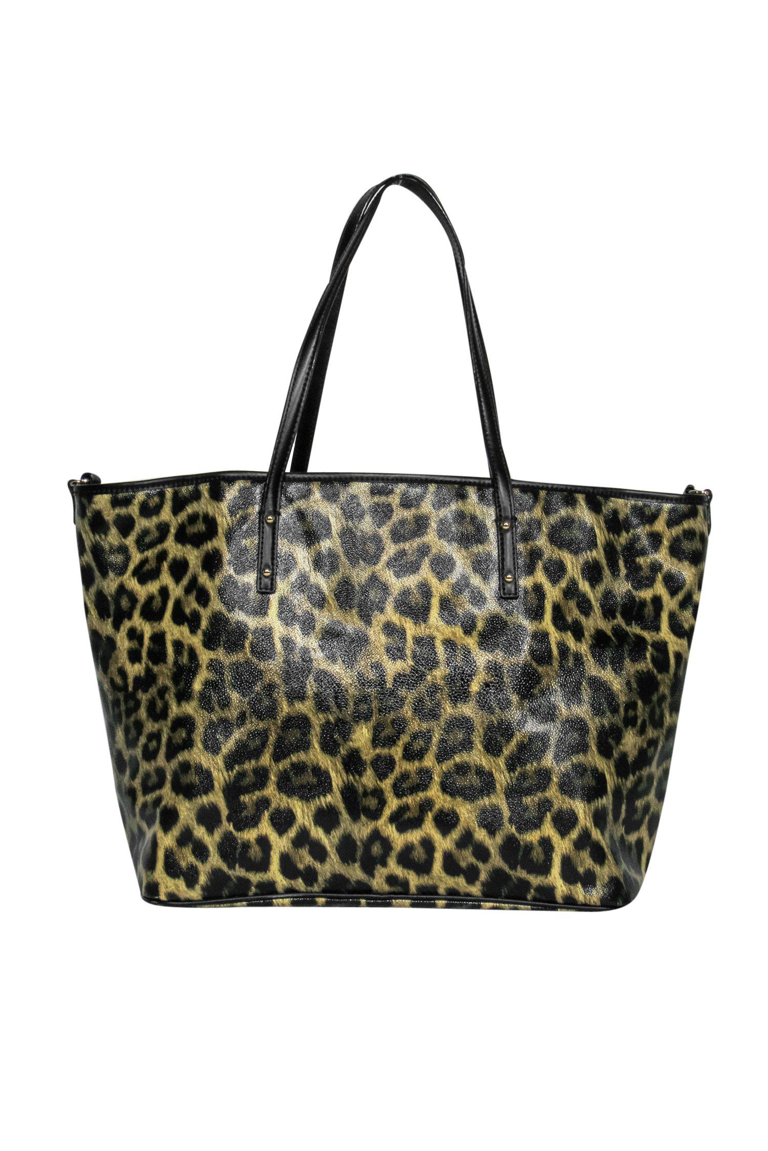 Kate Spade - Stunning Large Leopard Print Leather Tote