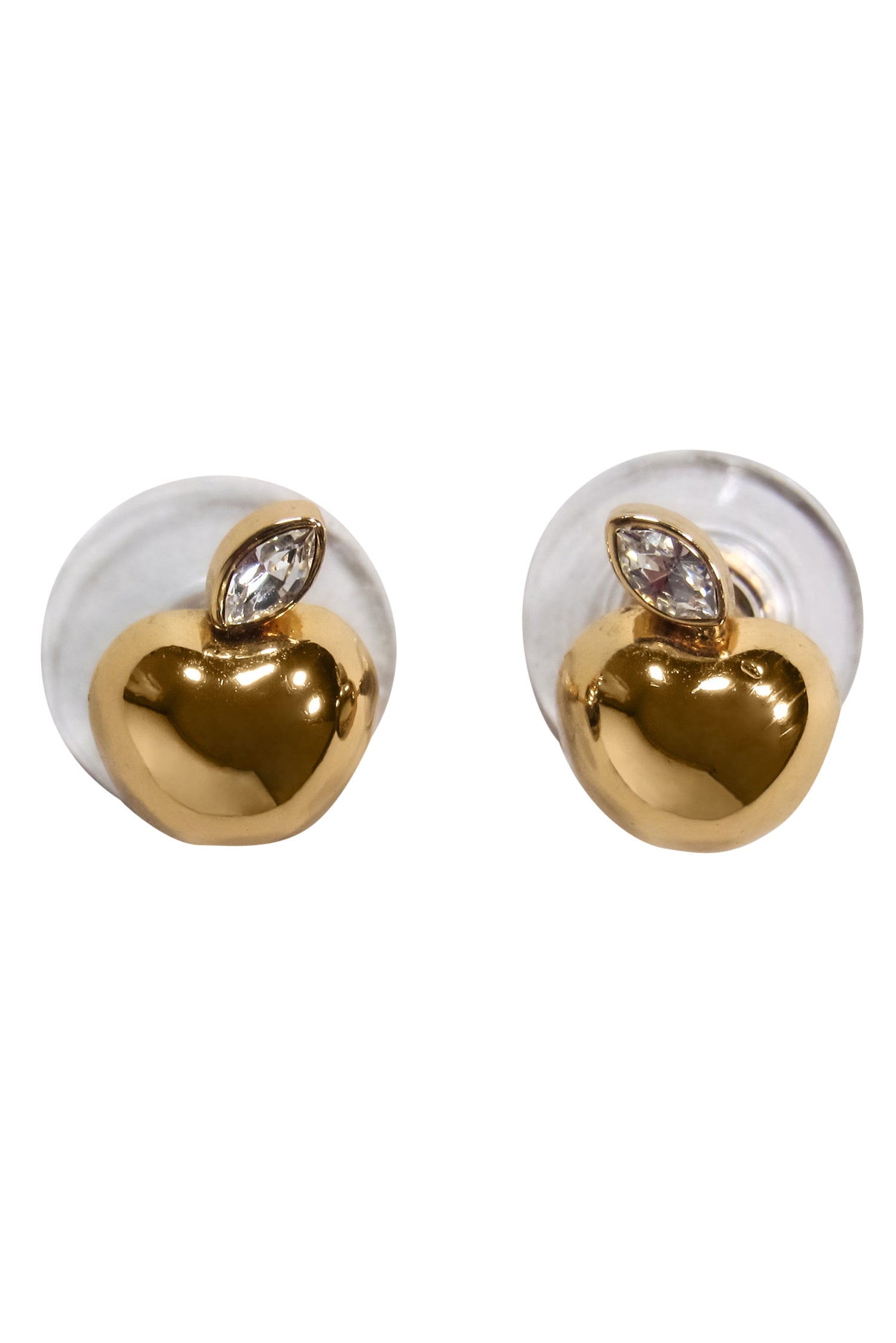 Kate Spade - Sparkling Gold Apple Stud Earrings