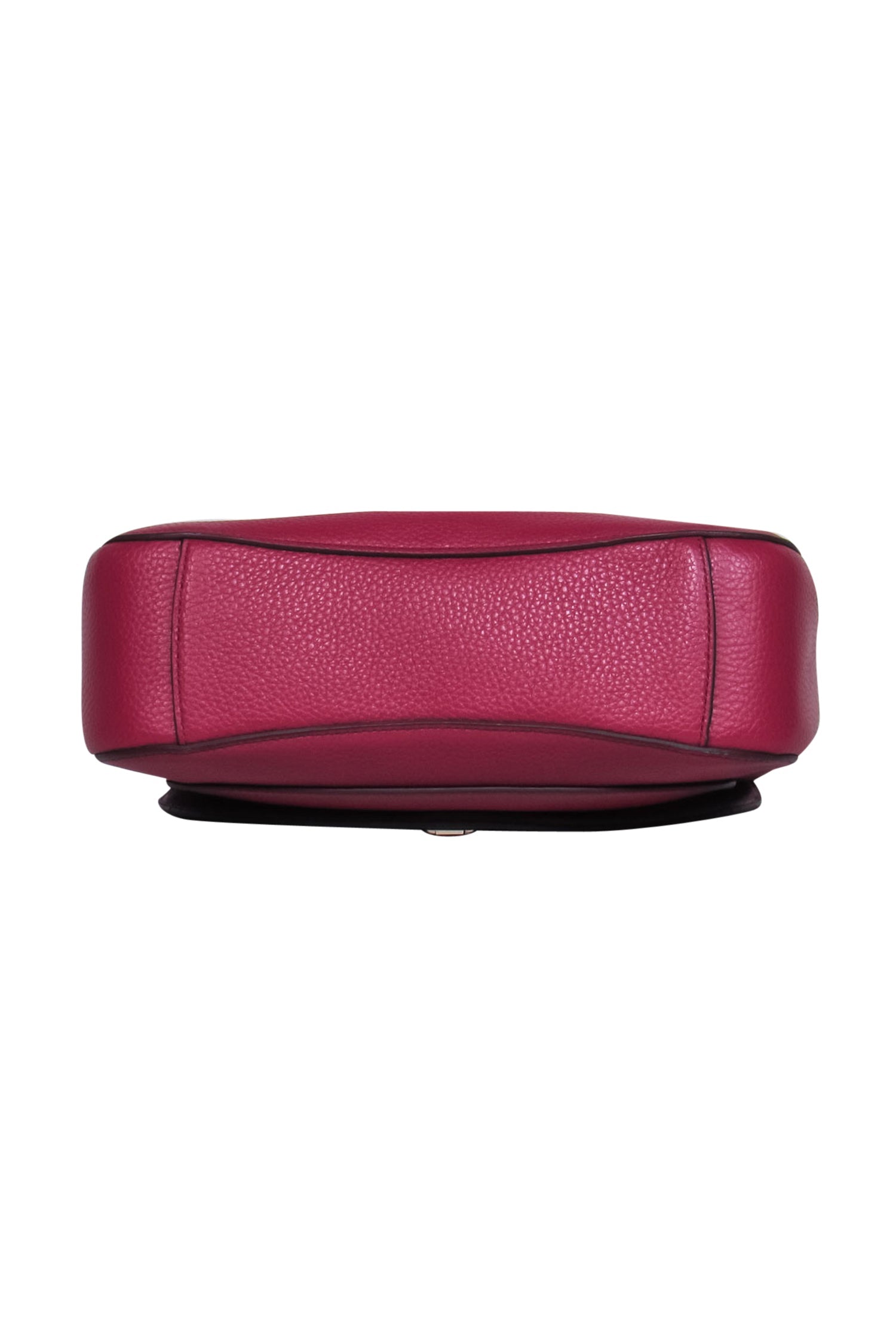 Kate Spade Magenta Pebbled Leather Fold-Over Convertible Crossbody - A Colorful Fashion Statement