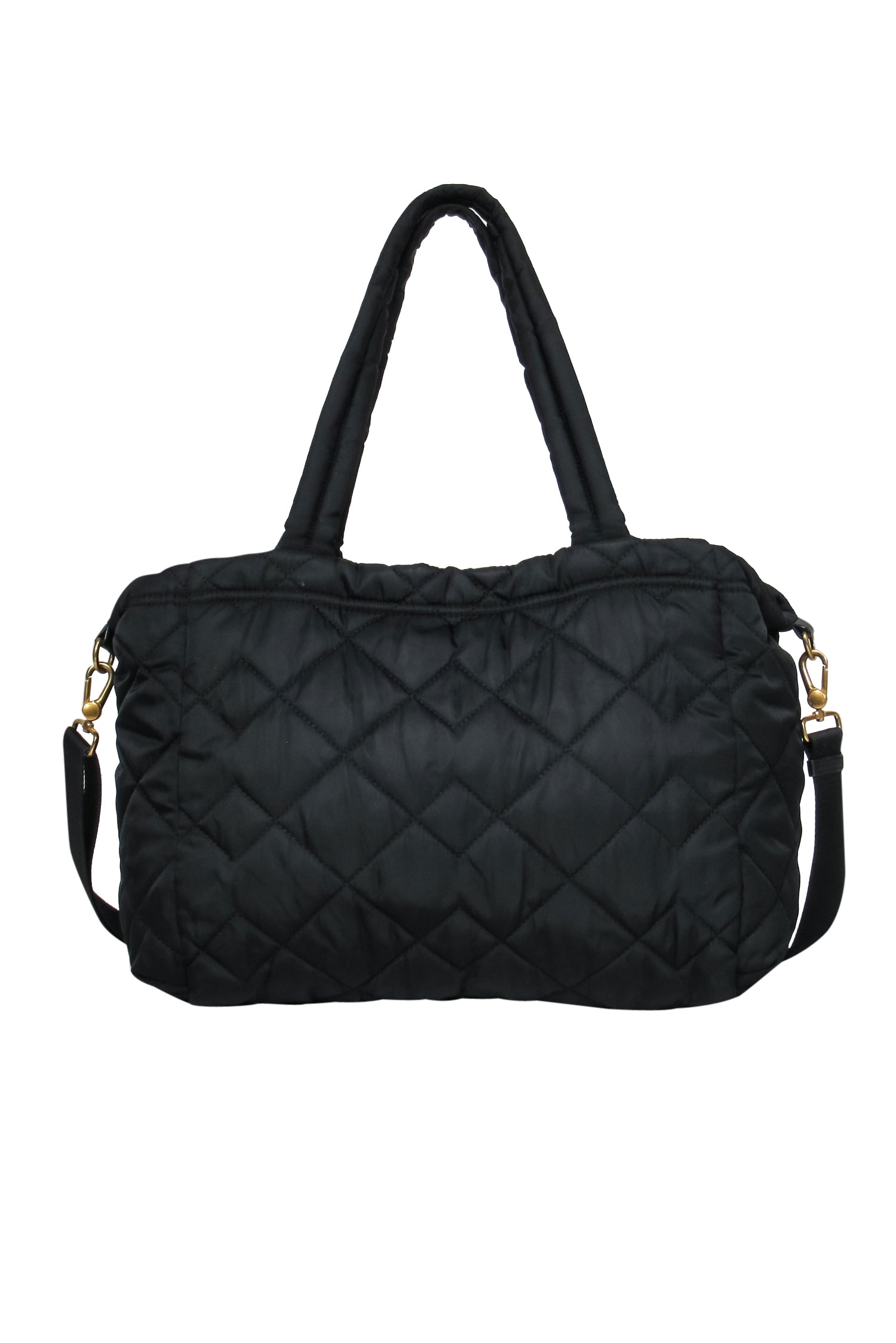 Marc by Marc Jacobs - Stunning Large Black Quilted Tote with Convertible Shoulder Strap