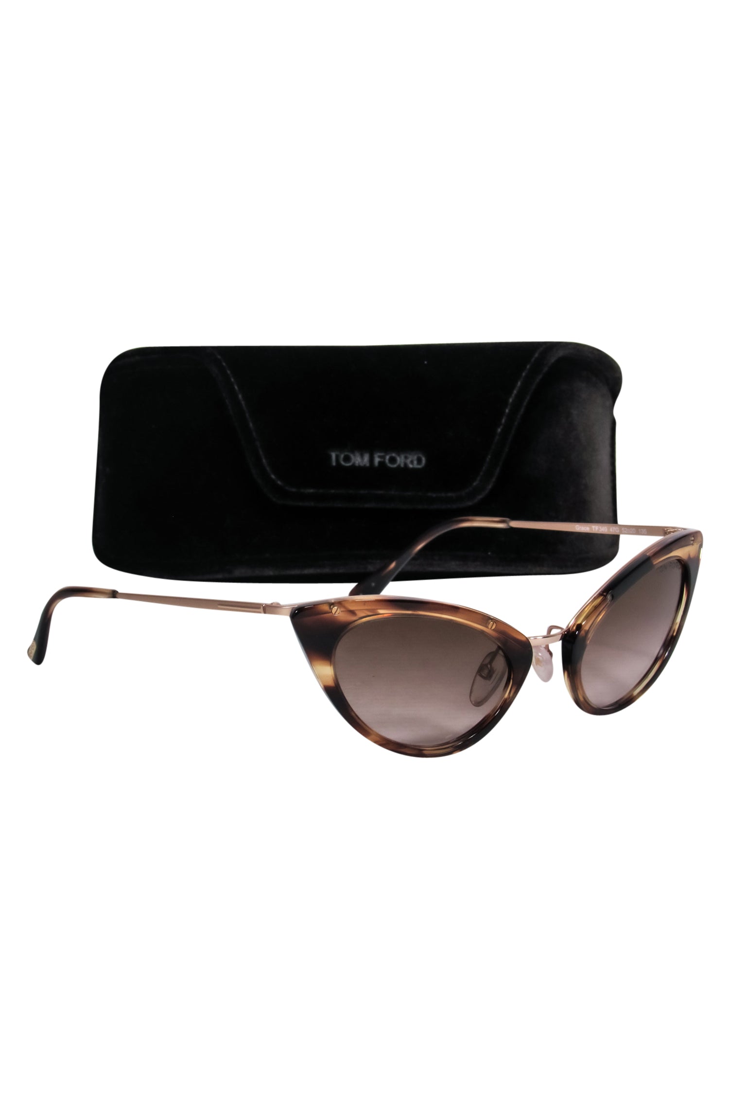 Tom Ford Tortoise Shell Cat Eye Vintage Sunglasses