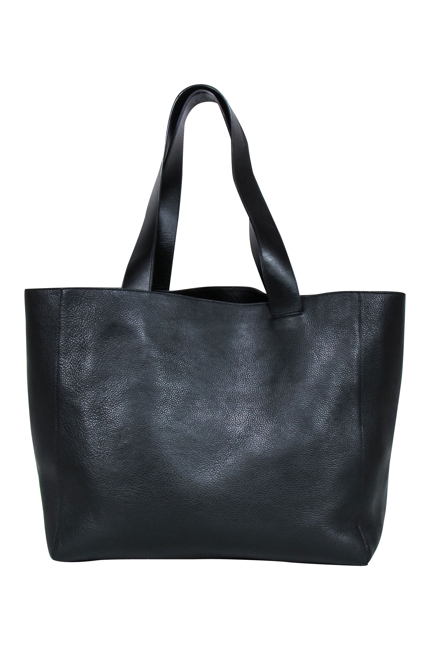 Ann Demeulemeester - Stunning Black Leather Large Tote for Work