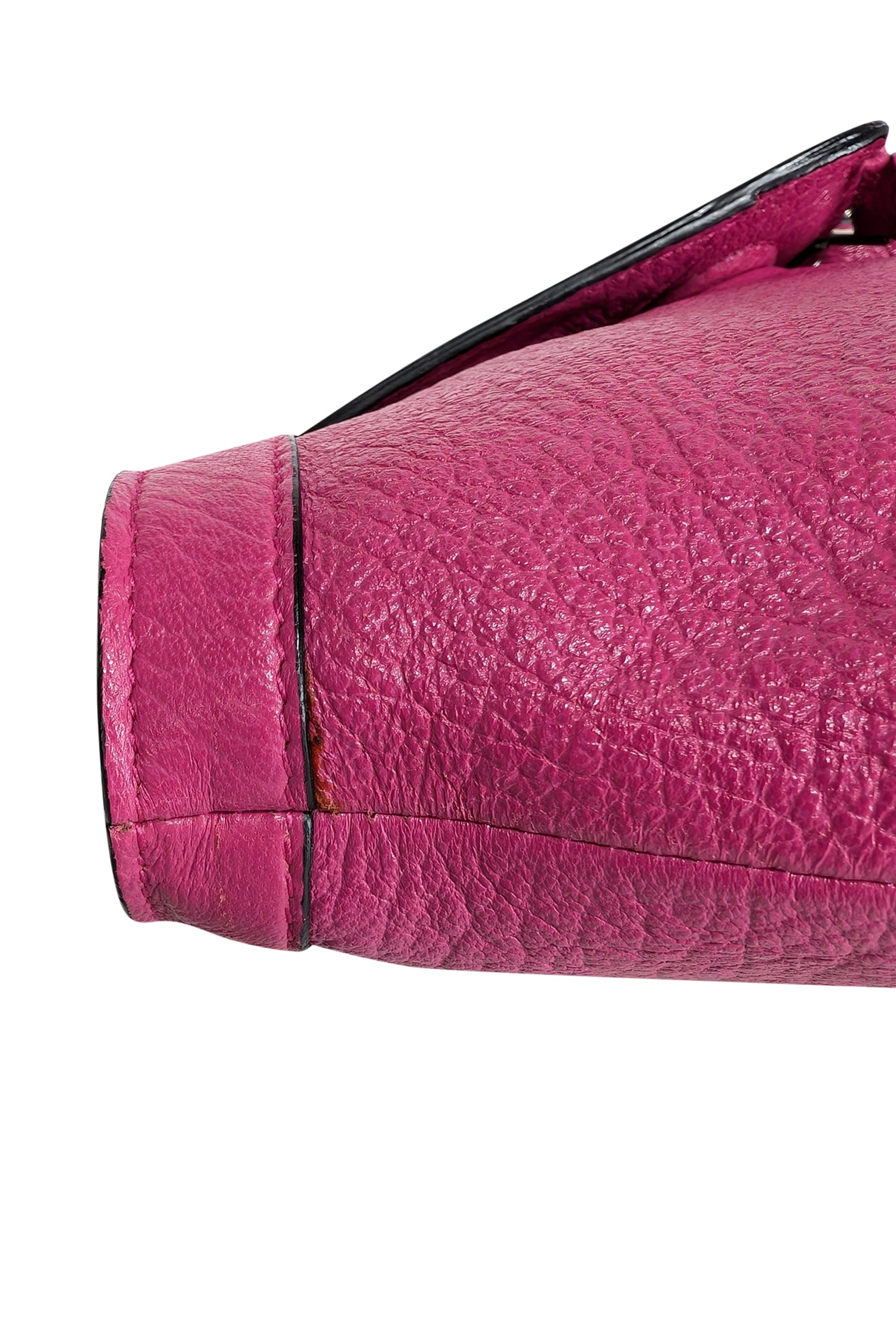Alexander McQueen Pink Leather Manta Clutch - A Fashion Statement!