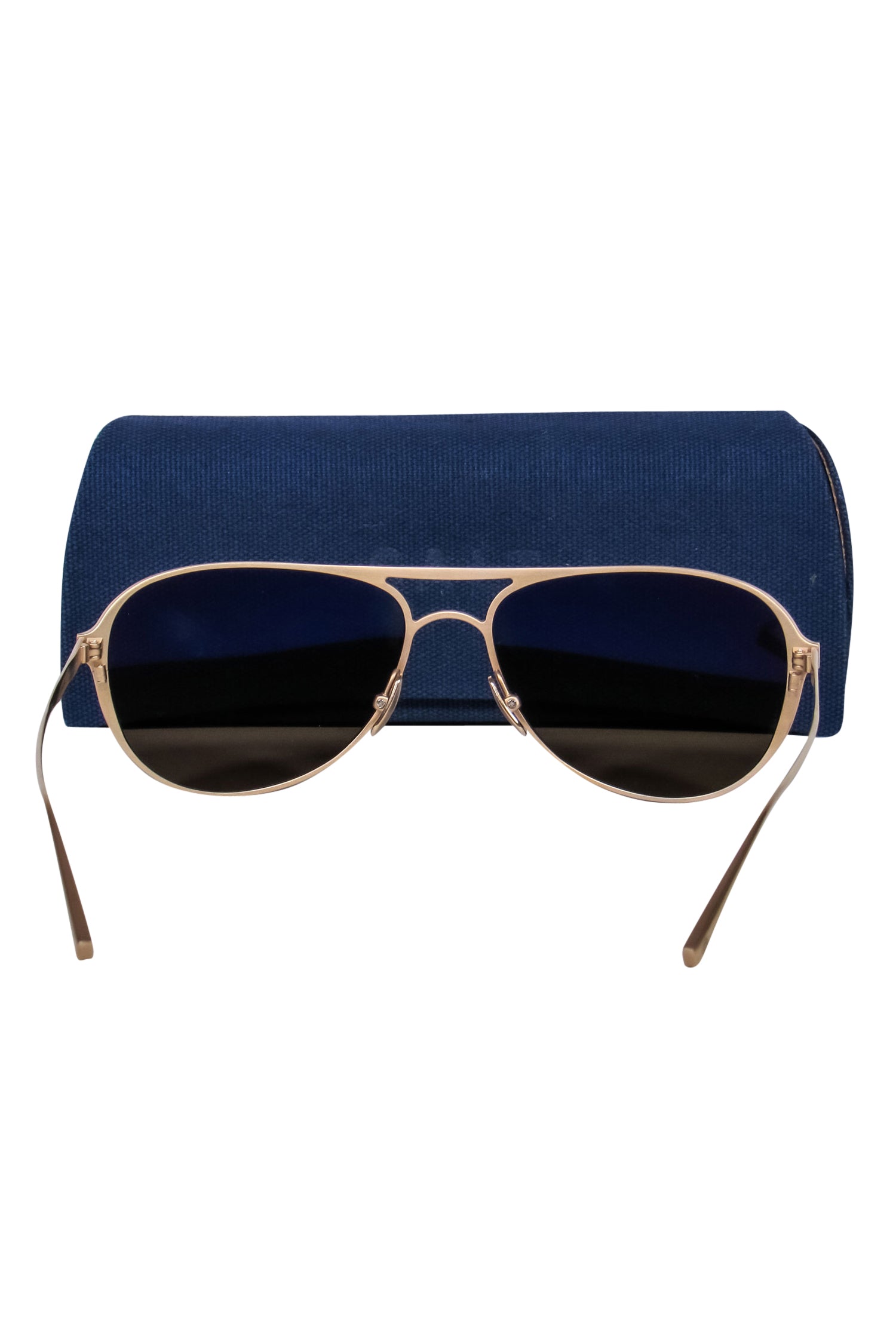 Salt Gold Polarized Aviator Sunglasses with Brow Bar - Style Your Adventures!