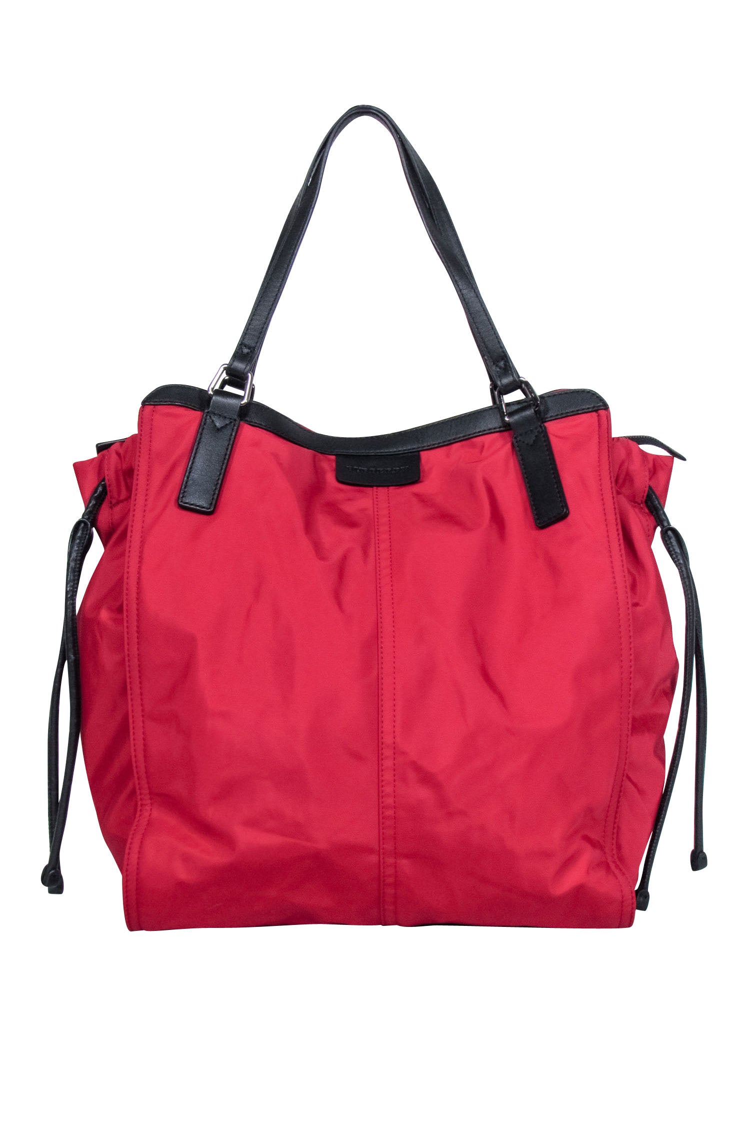 Burberry Red Nylon Tote Bag - The Ultimate Weekend Companion