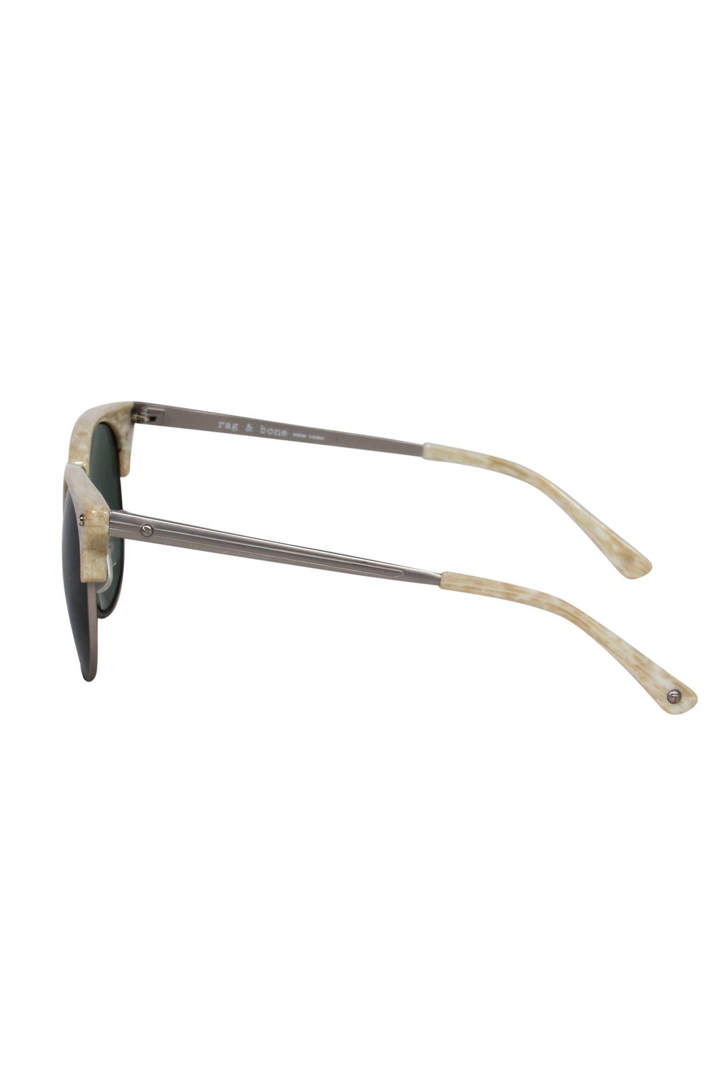 Rag & Bone's Stunning Cream Wayfarer-Style Sunglasses