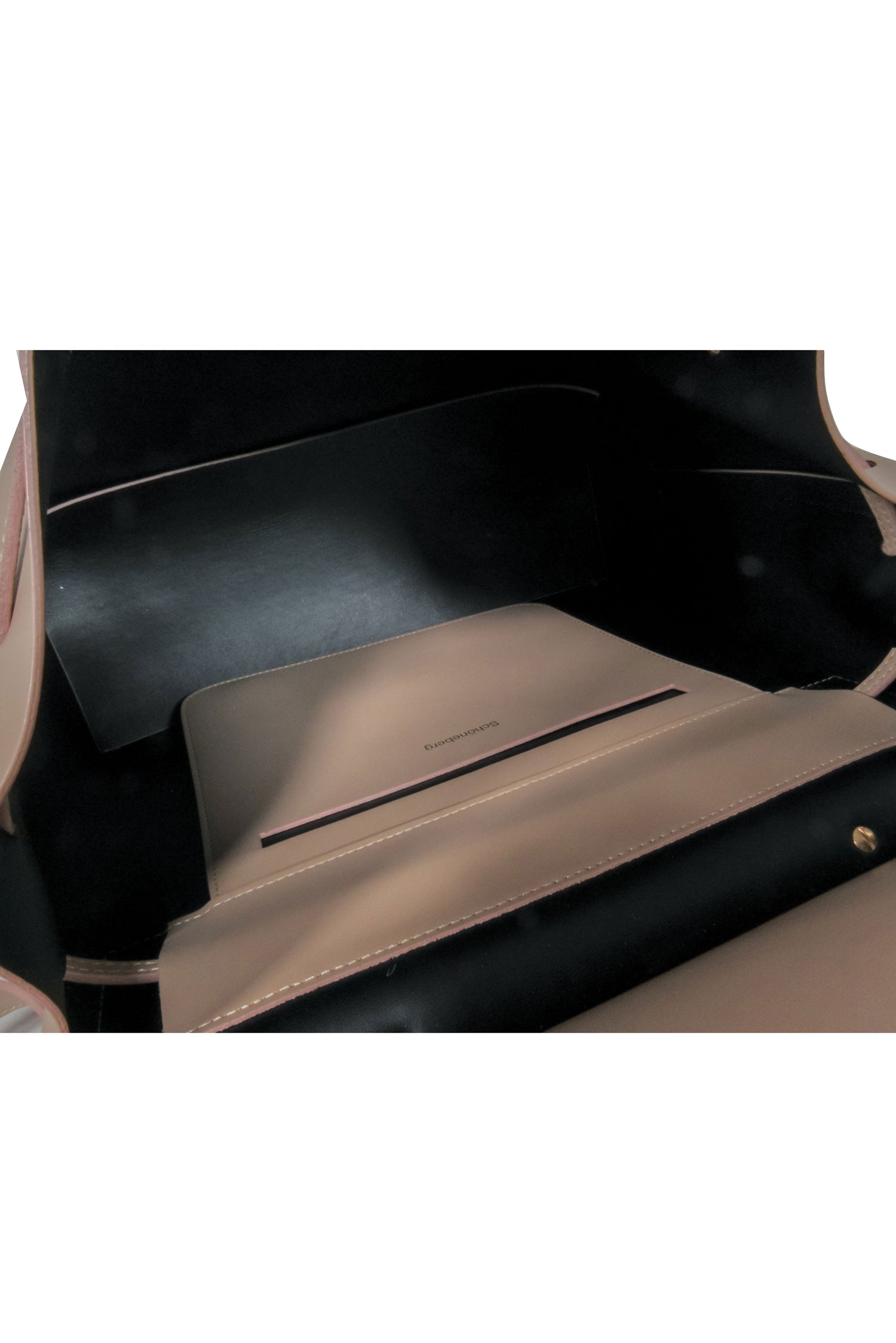 Armadio Augusta Beige Leather Satchel - The Perfect Work Companion