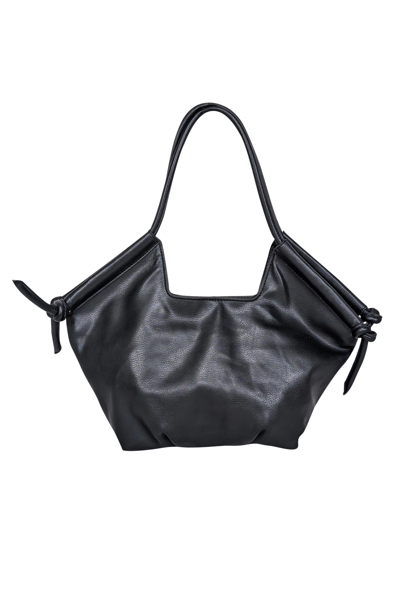 Elizabeth & James - Stunning Black Leather Large Shoulder Bag