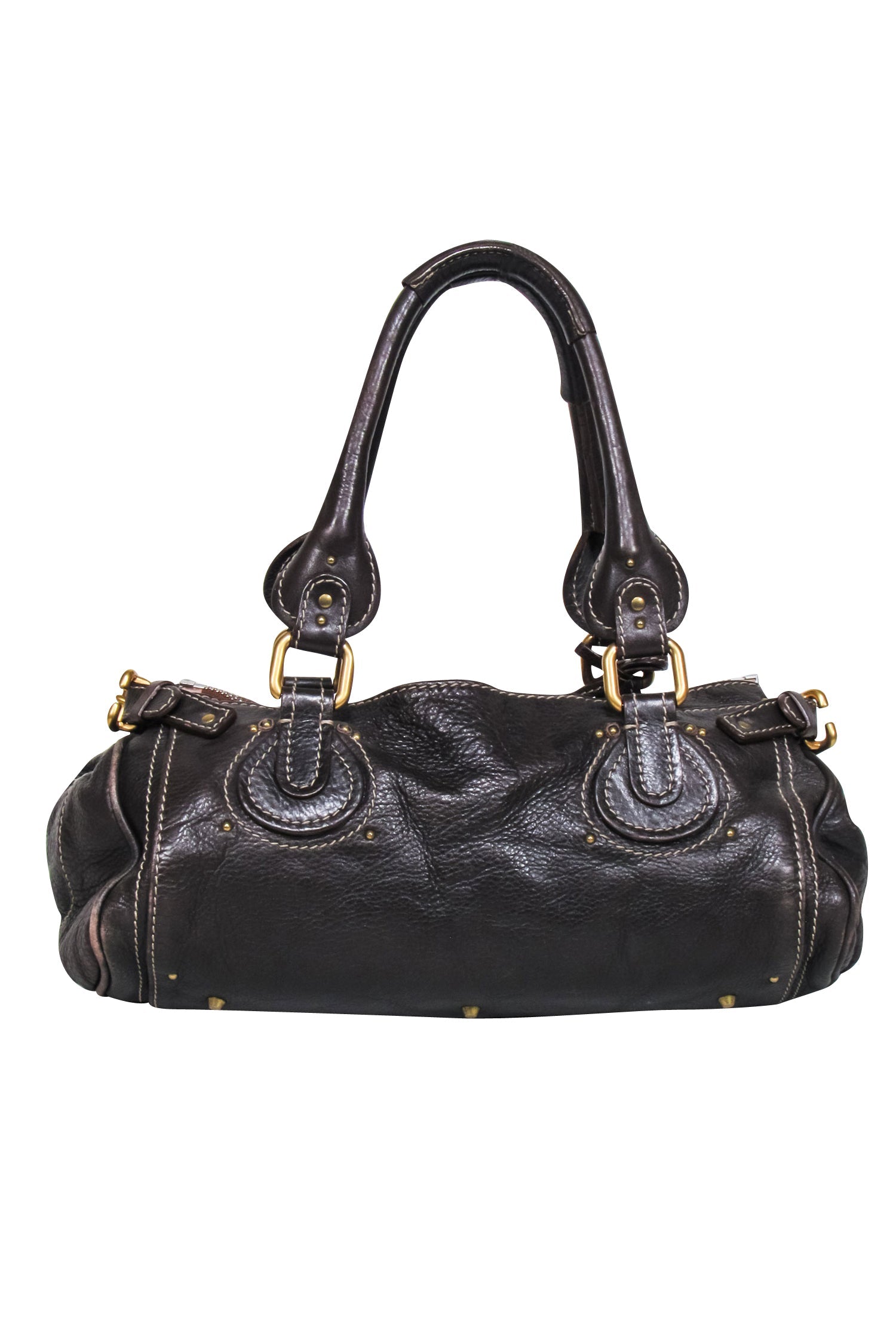 Chloe - Stylish Brown Leather Medium Paddington Bag for Y2K Lovers