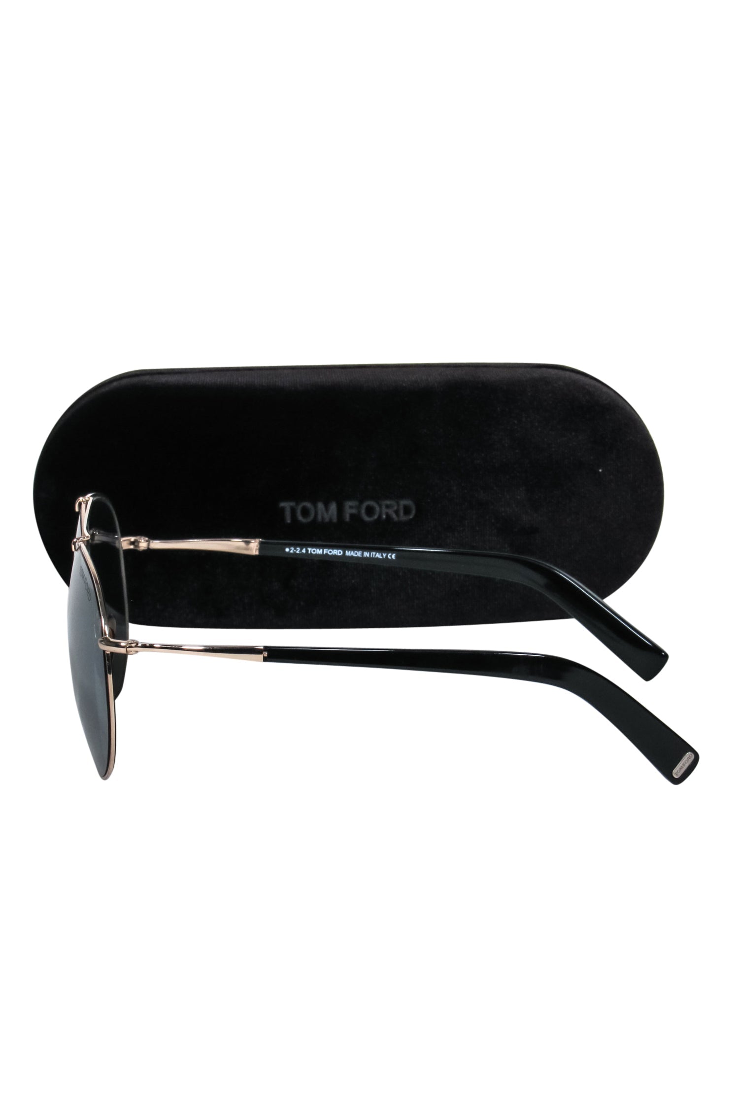 Tom Ford Gold Mirrored Aviator Sunglasses - A Glamorous Essential