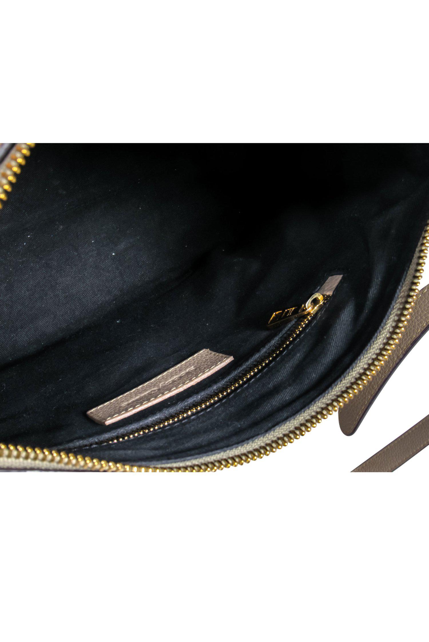 See by Chloe - Stunning Greenish Grey Pebbled Leather Crossbody with Hardware Design