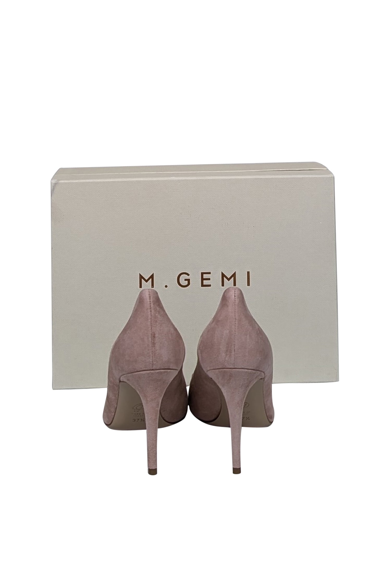 M. Gemi Pink Suede Pointed Toe Pumps - Size 7.5: A Pop of Spring Elegance!